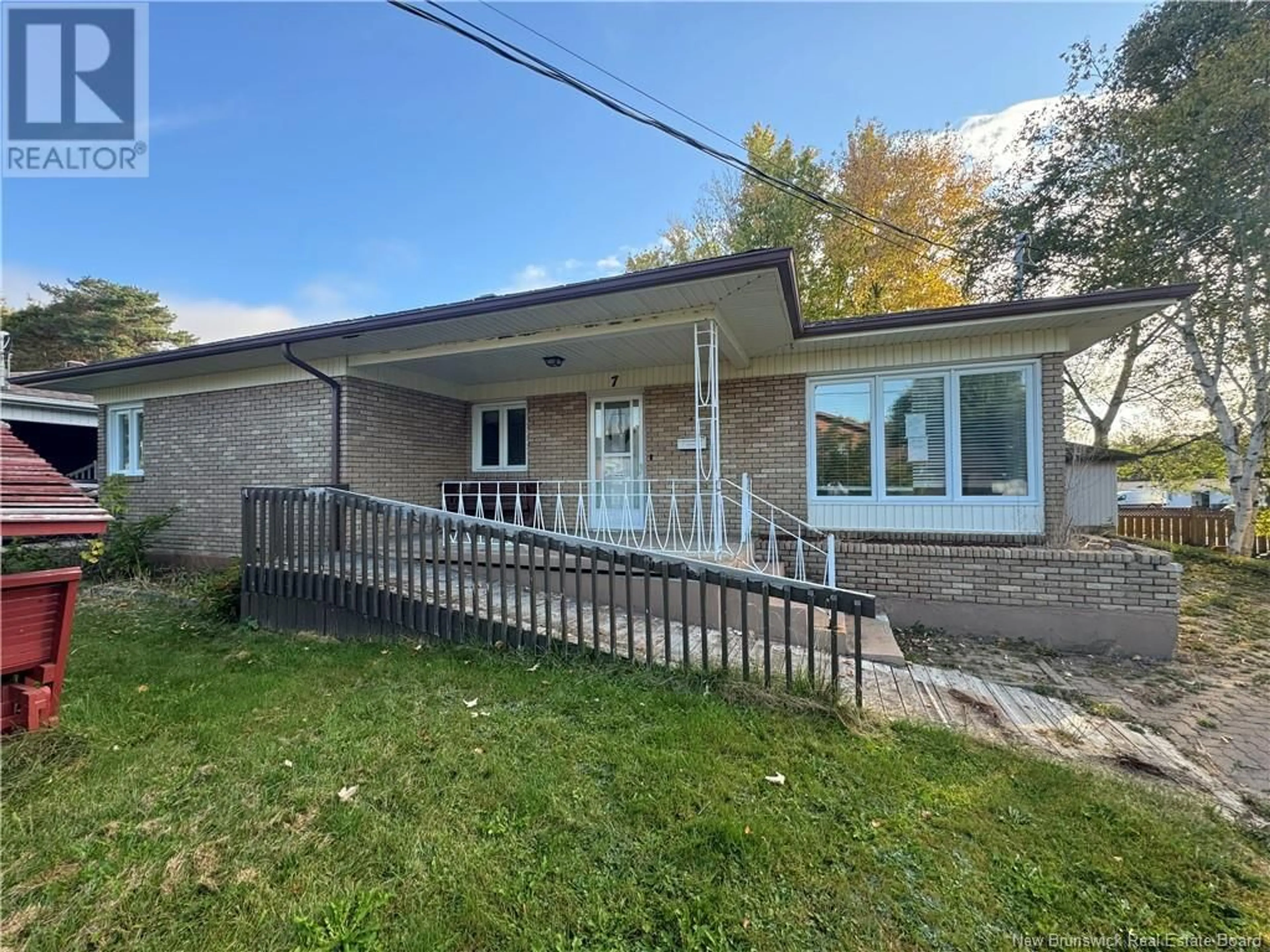 A pic from outside/outdoor area/front of a property/back of a property/a pic from drone, street for 7 J.-Gaspard-Boucher Avenue, Edmundston New Brunswick E3V1P4