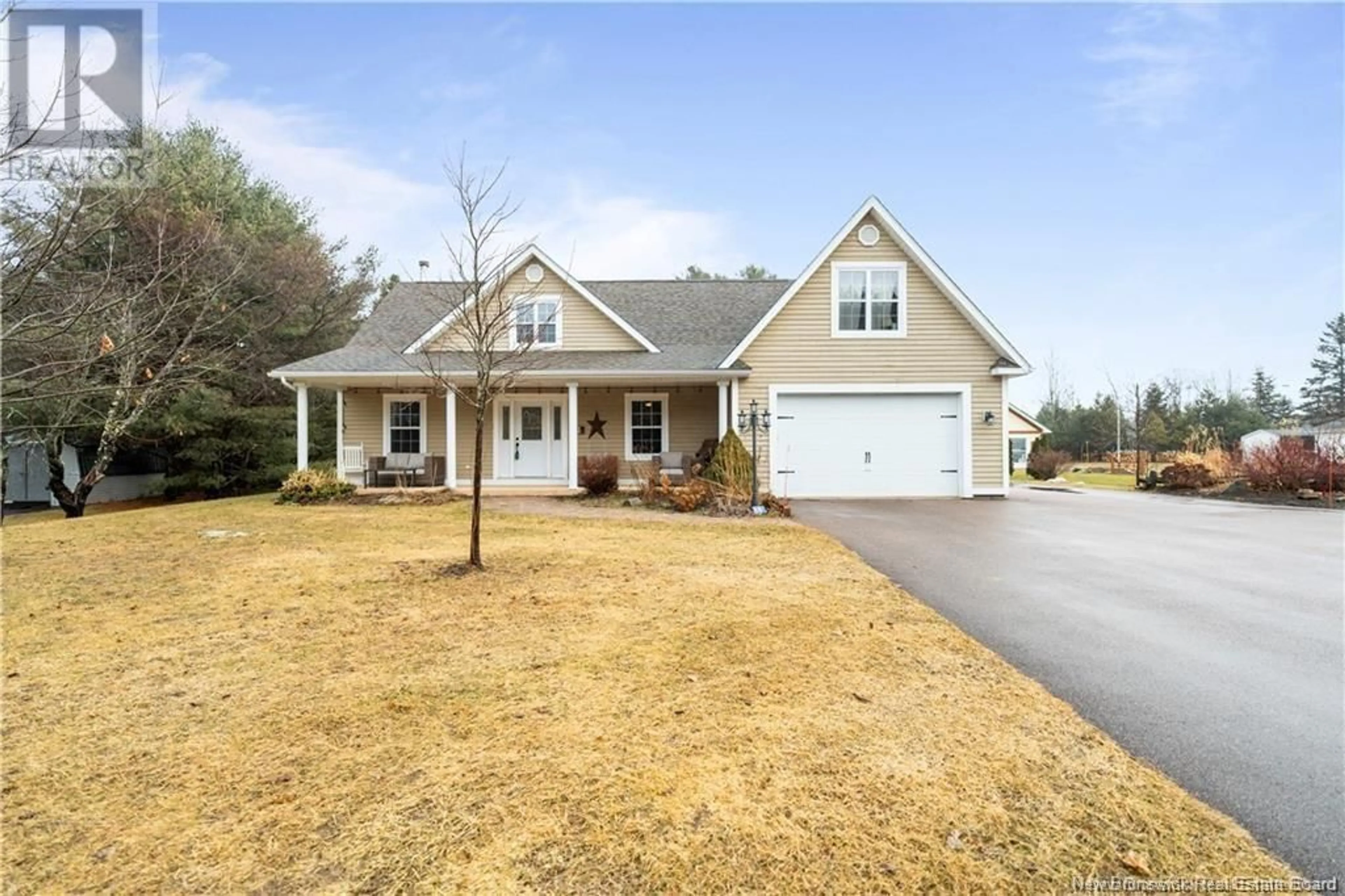 Home with vinyl exterior material, street for 8 Normandie Court, Rexton New Brunswick E4W2C2