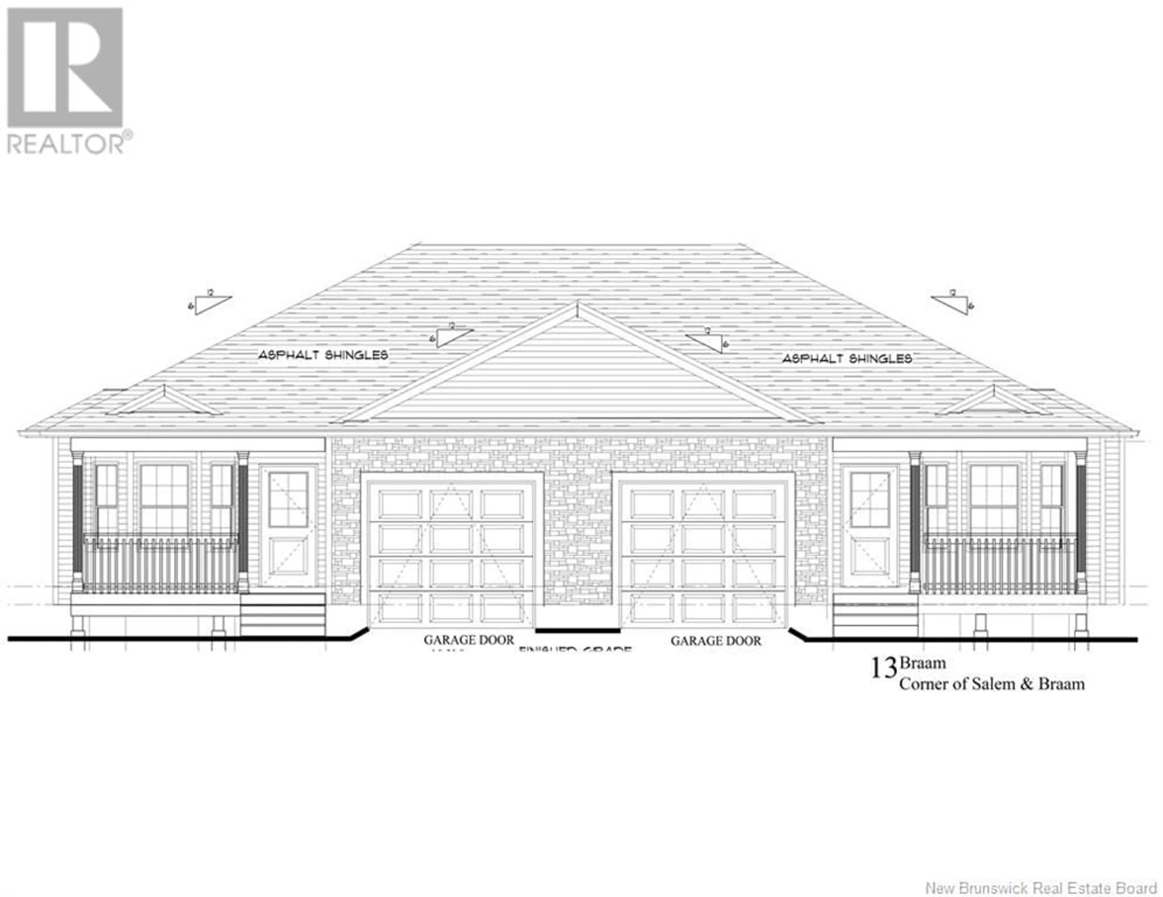 Floor plan for 13 Braam Crescent, Hillsborough New Brunswick E4H0B6