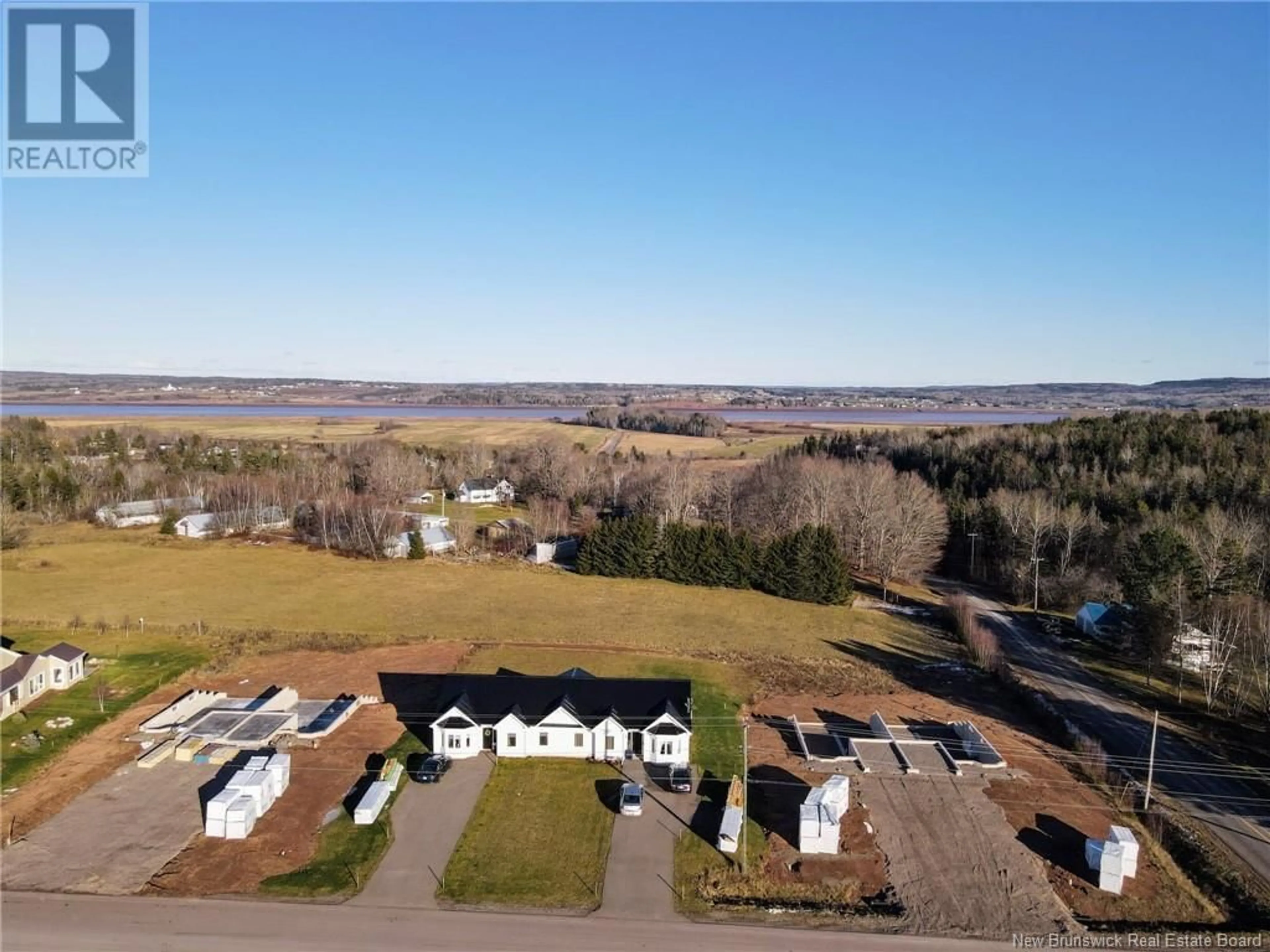 A pic from outside/outdoor area/front of a property/back of a property/a pic from drone, unknown for 13 Braam Crescent, Hillsborough New Brunswick E4H0B6