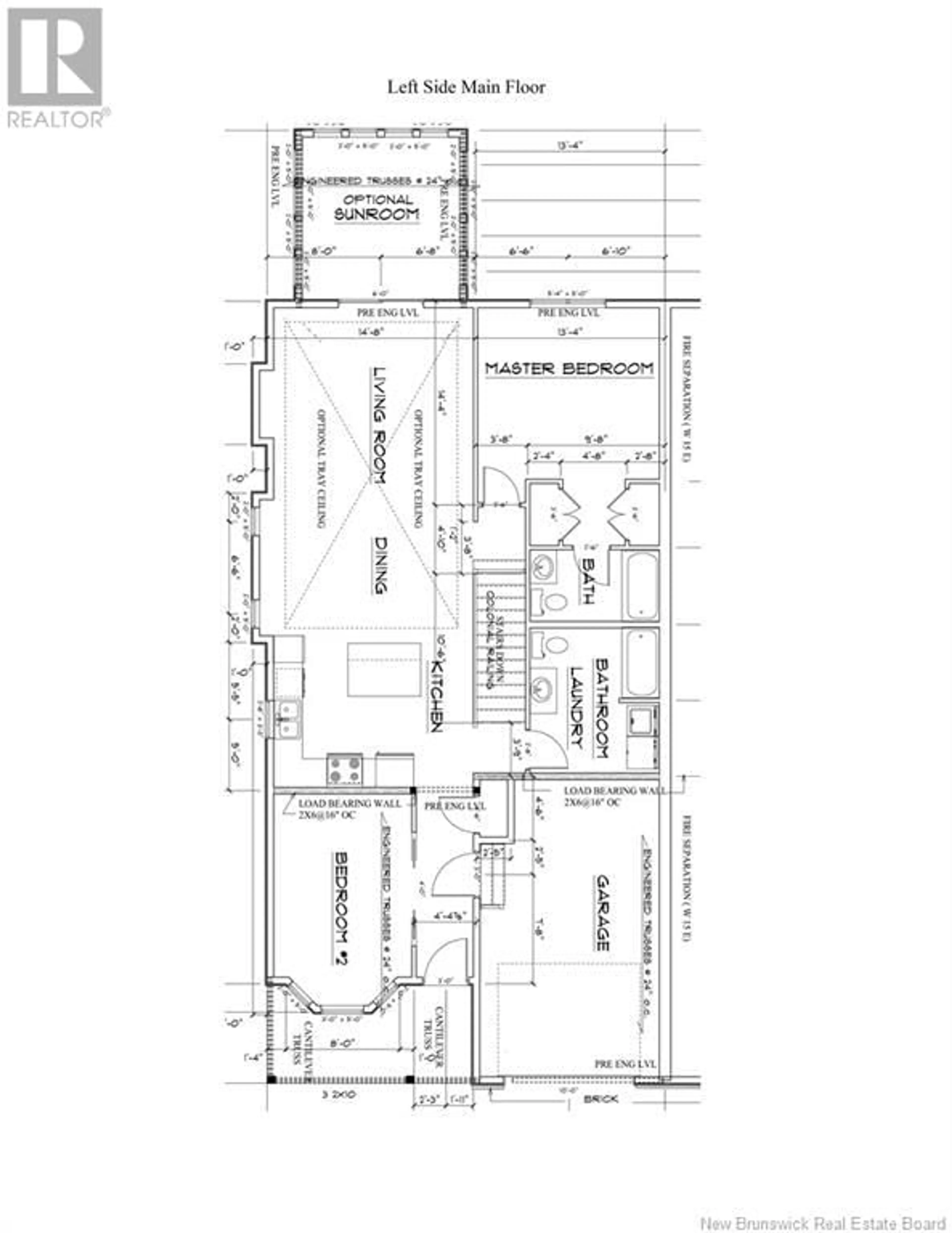 Floor plan for 23 Braam Crescent, Hillsborough New Brunswick E4H0B6