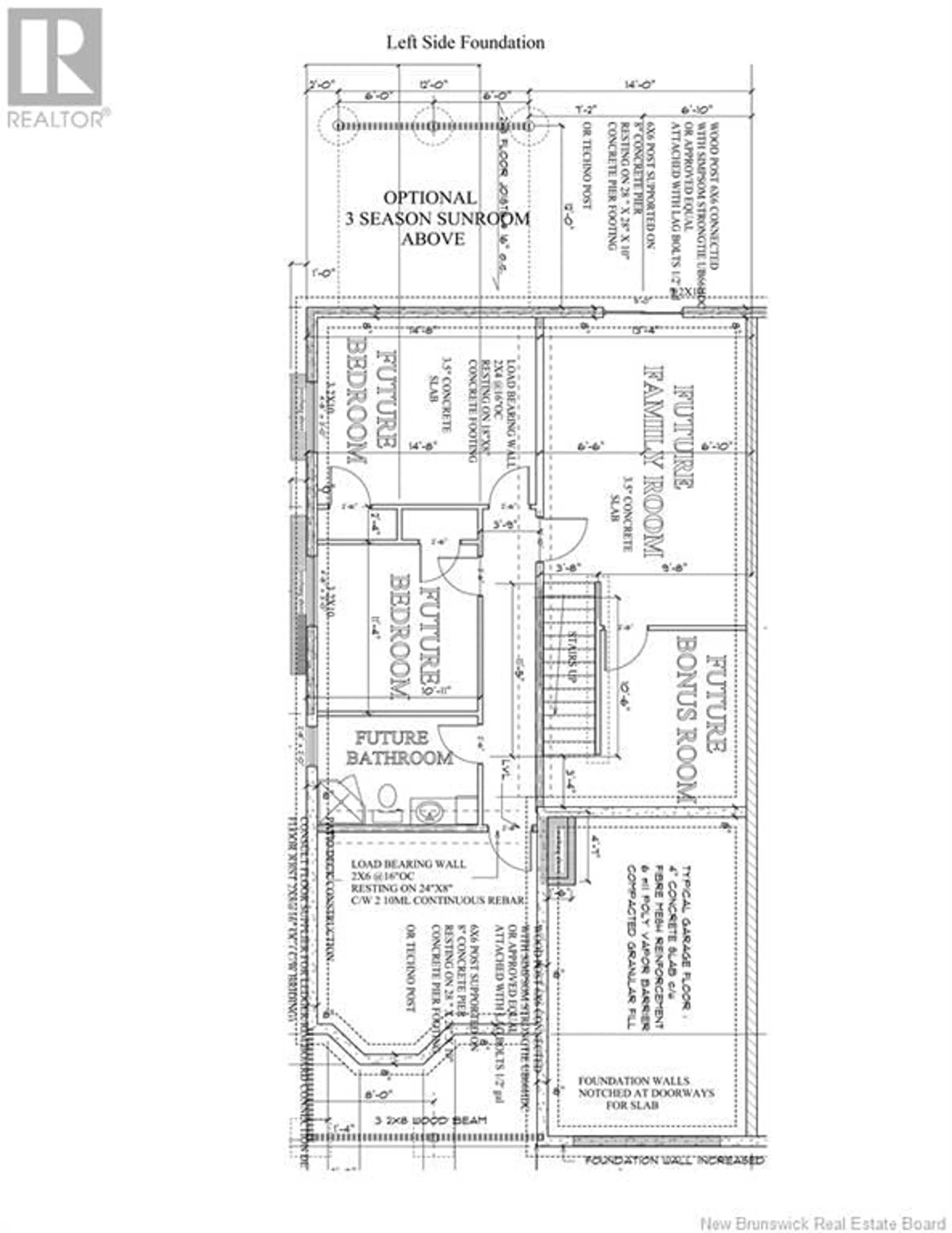 Floor plan for 23 Braam Crescent, Hillsborough New Brunswick E4H0B6