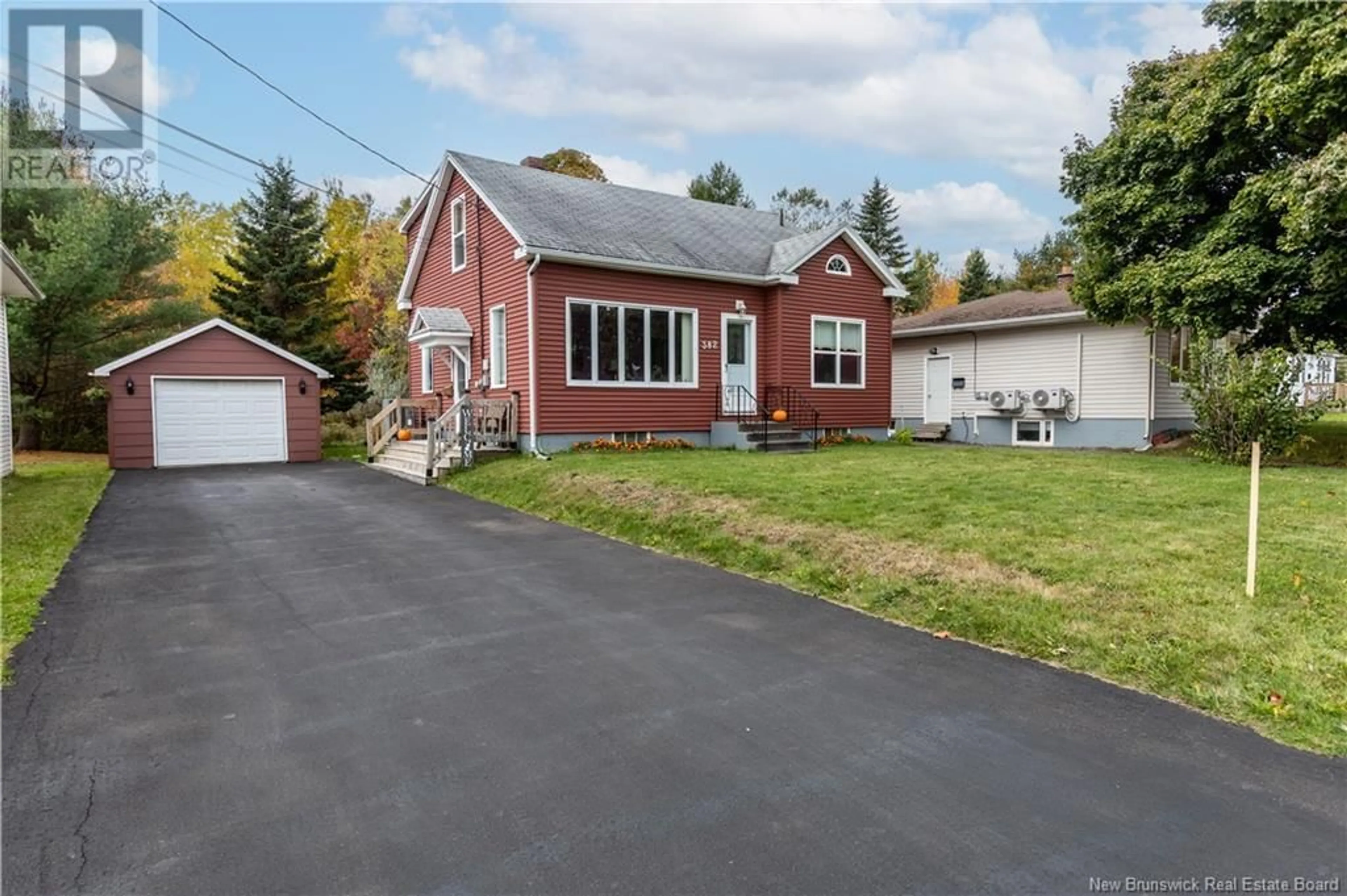 Home with vinyl exterior material, street for 382 McLaughlin Drive, Moncton New Brunswick E1A4R4