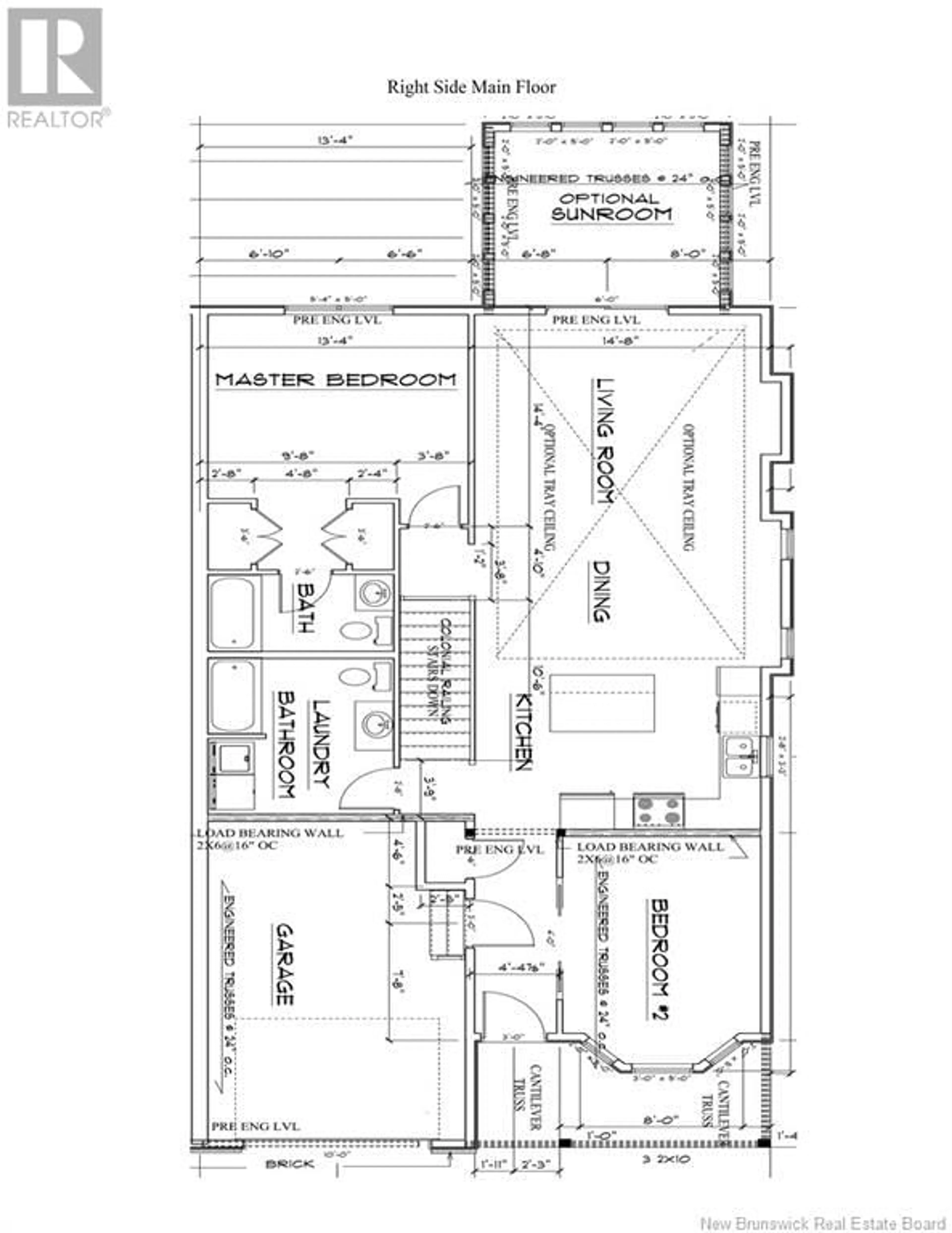 Floor plan for 21 BRAAM CRESCENT, Hillsborough New Brunswick E4H0B6