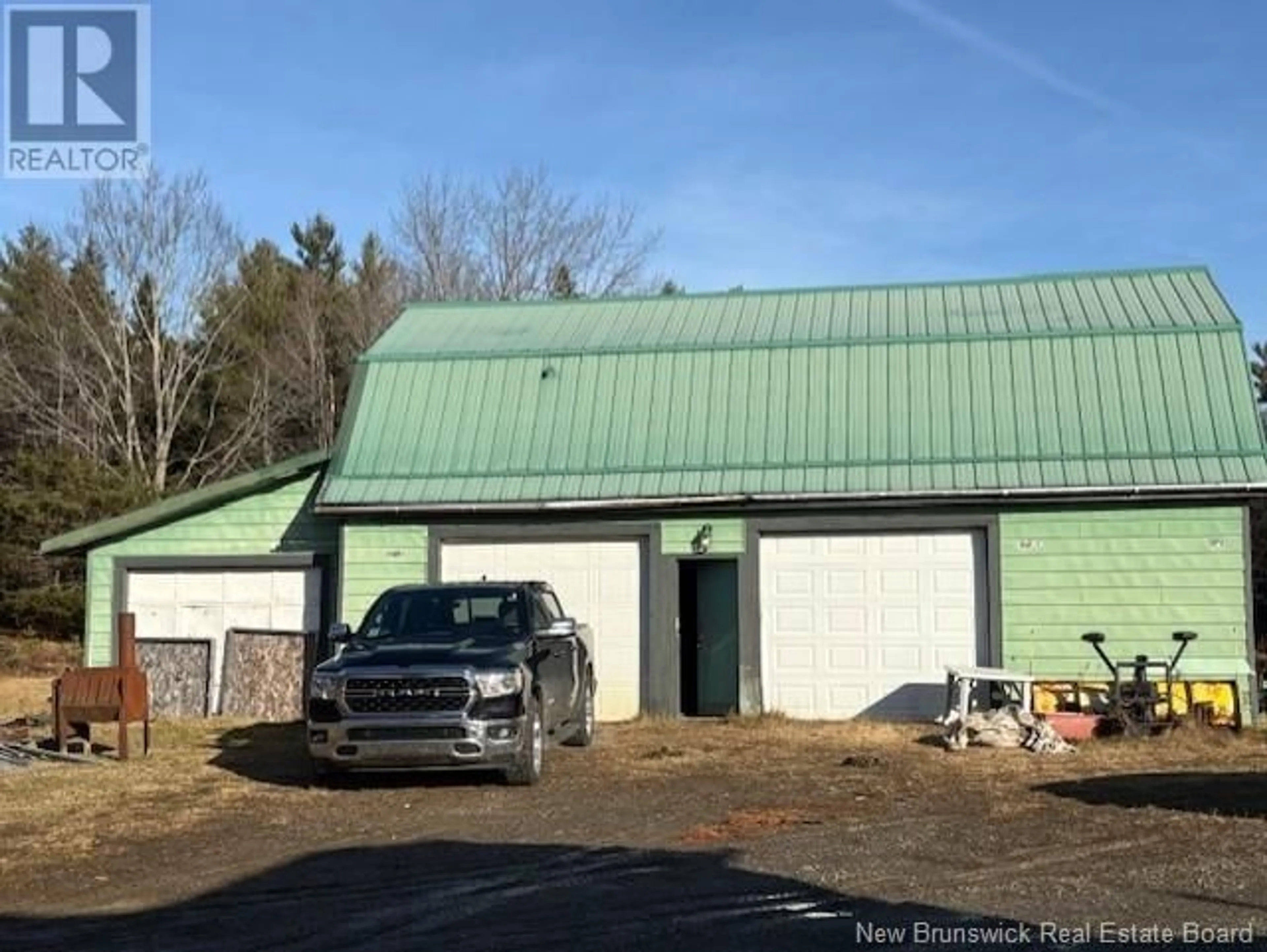 A pic from outside/outdoor area/front of a property/back of a property/a pic from drone, building for 378 Ledge Road, Crocker Hill New Brunswick E3L3N4