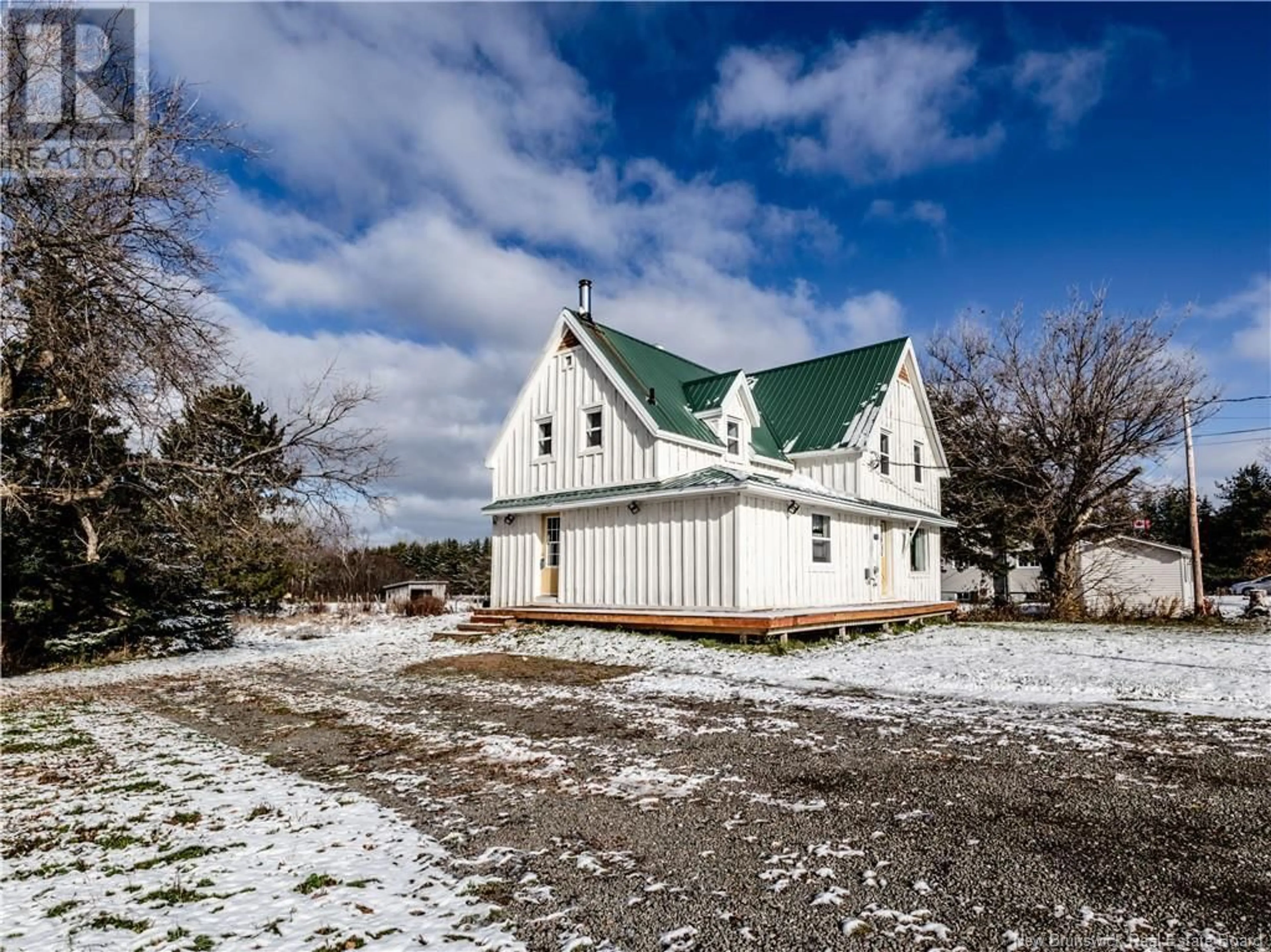 A pic from outside/outdoor area/front of a property/back of a property/a pic from drone, building for 508 MacDougall Road, MacDougall Settlement New Brunswick E1H3G8