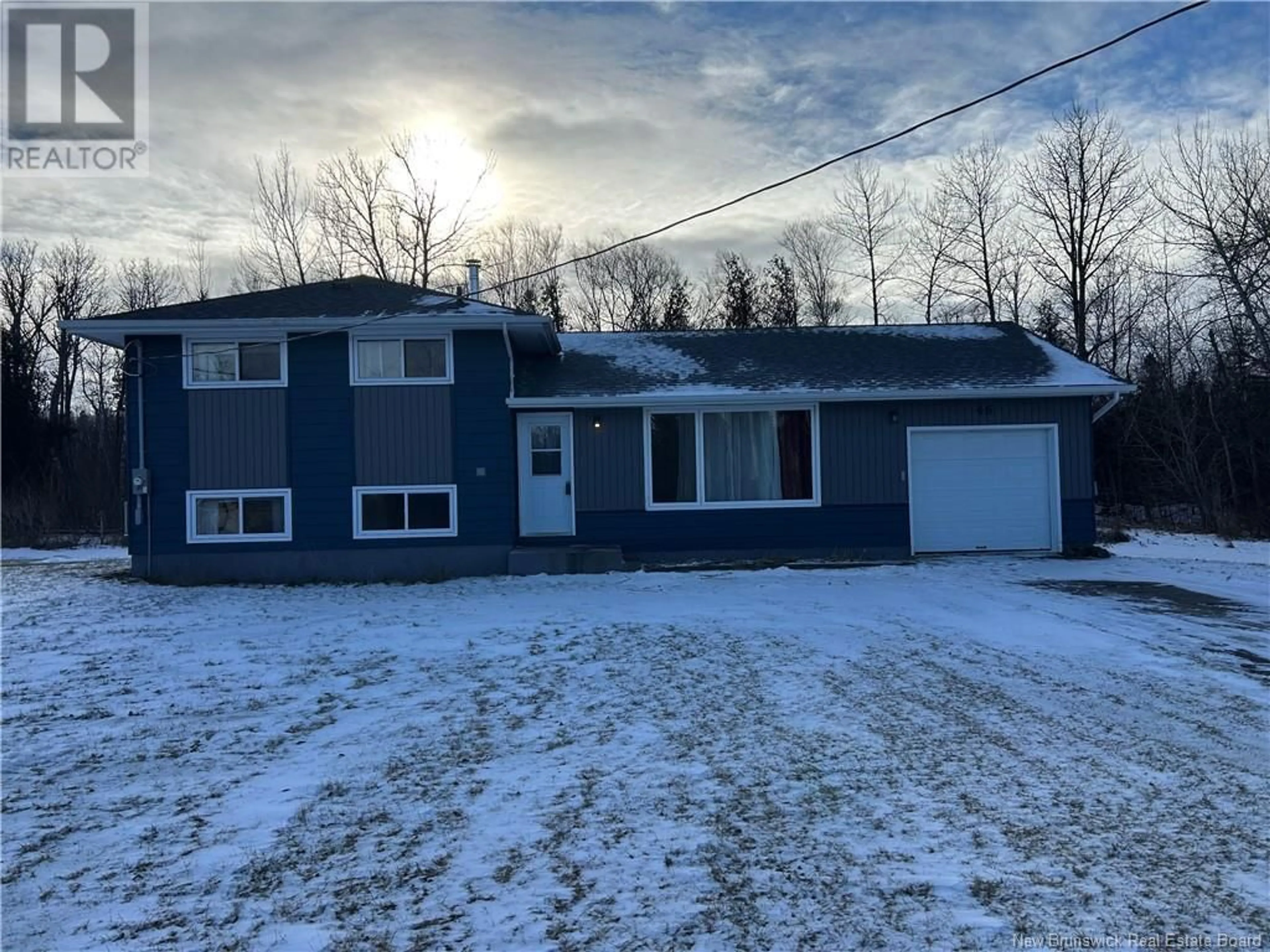 Home with vinyl exterior material, street for 46 Chaleur, Belledune New Brunswick E8G1Z4