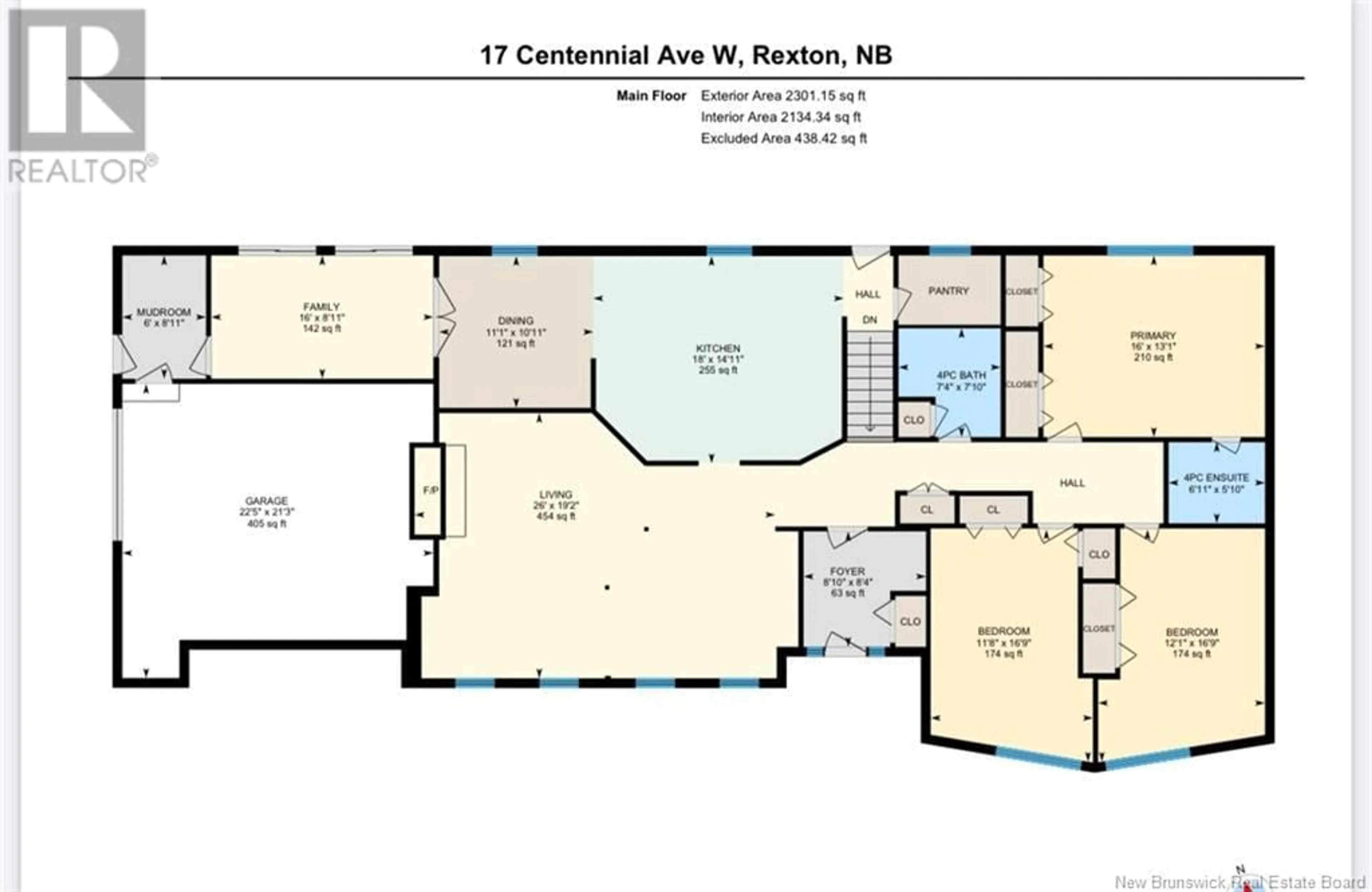 Floor plan for 17 Centennial, Rexton New Brunswick E4W1X4