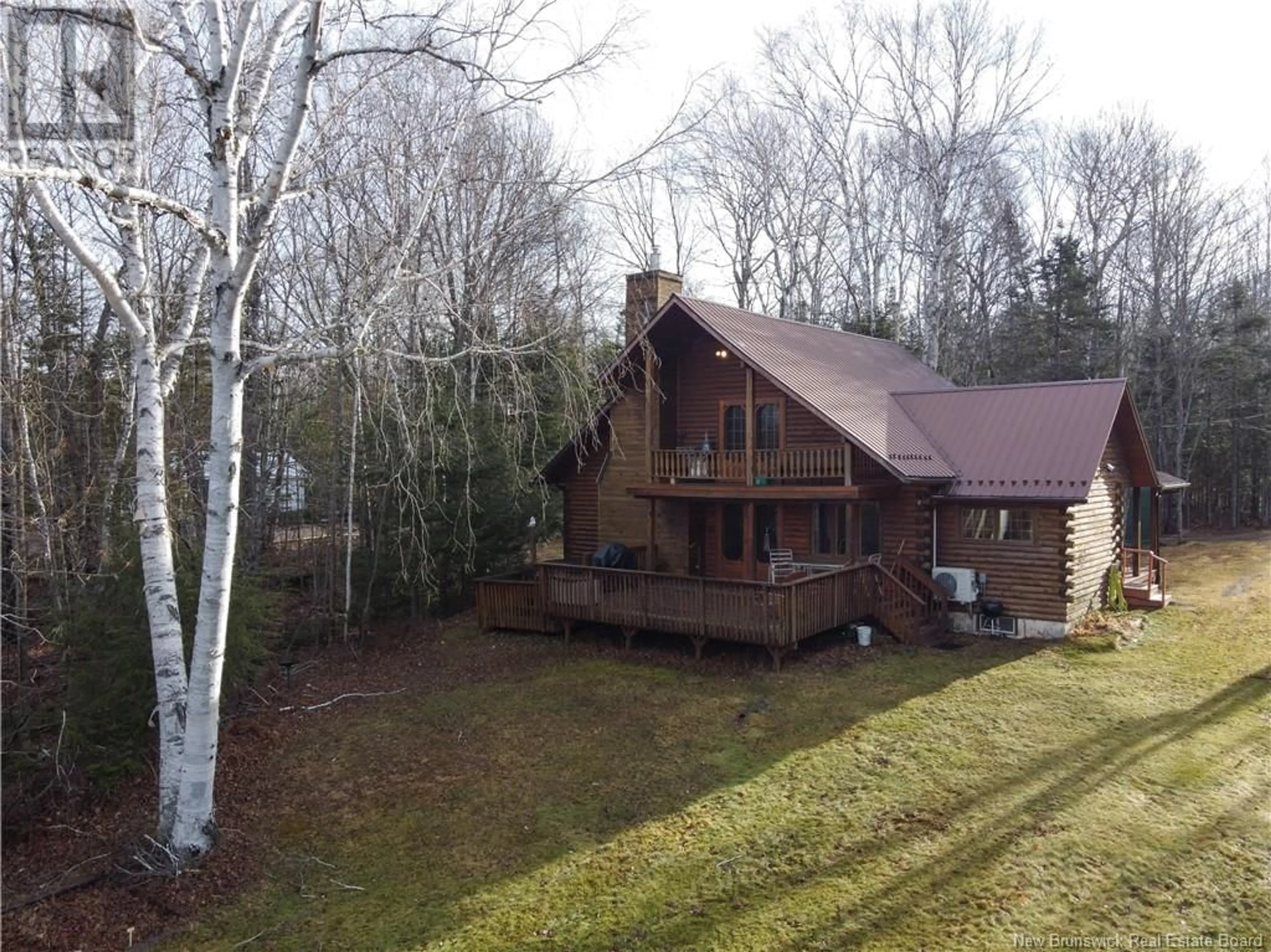 A pic from outside/outdoor area/front of a property/back of a property/a pic from drone, unknown for 7 Taint Lane, Fosterville New Brunswick E6H2G4