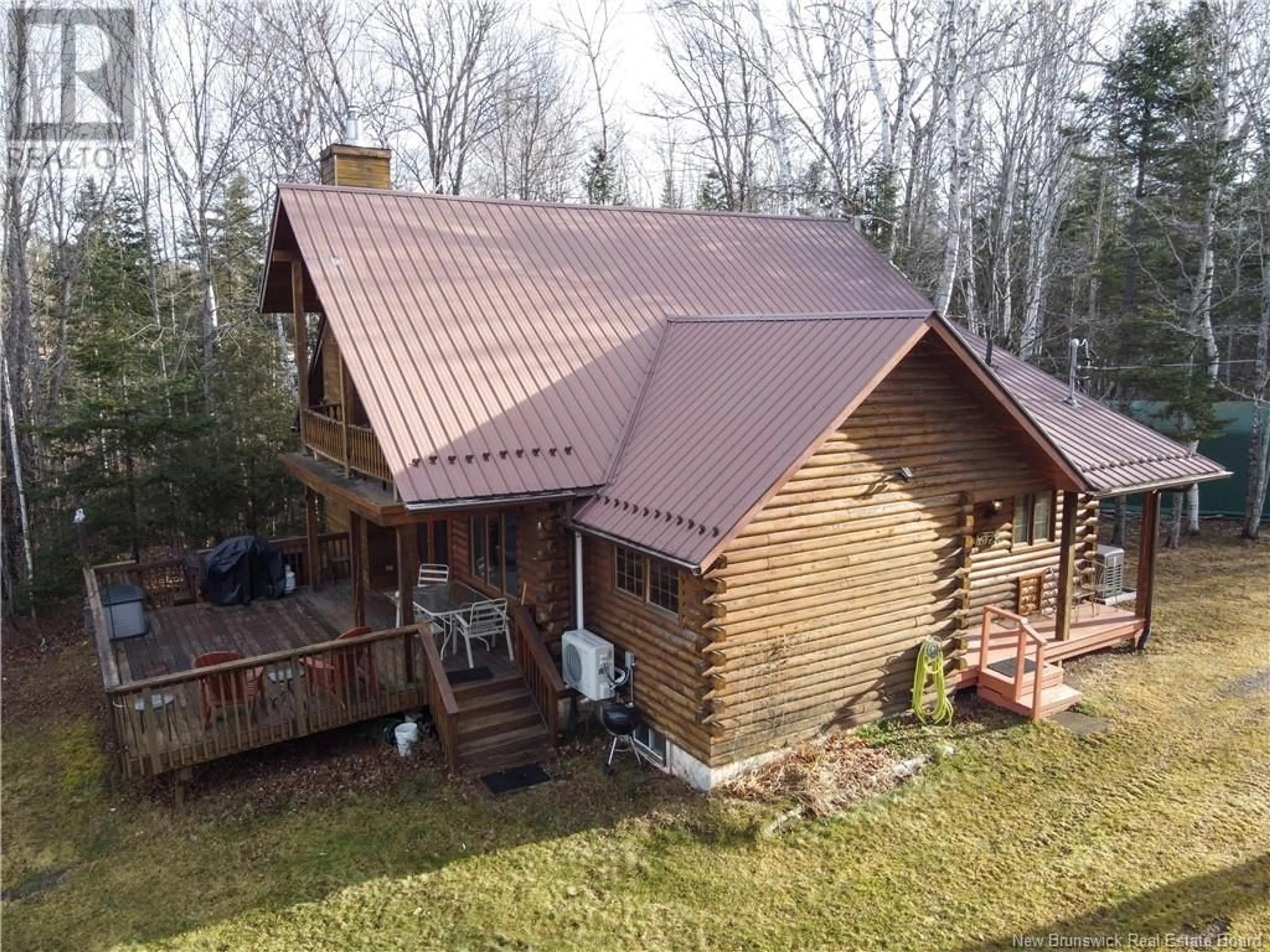 A pic from outside/outdoor area/front of a property/back of a property/a pic from drone, building for 7 Taint Lane, Fosterville New Brunswick E6H2G4