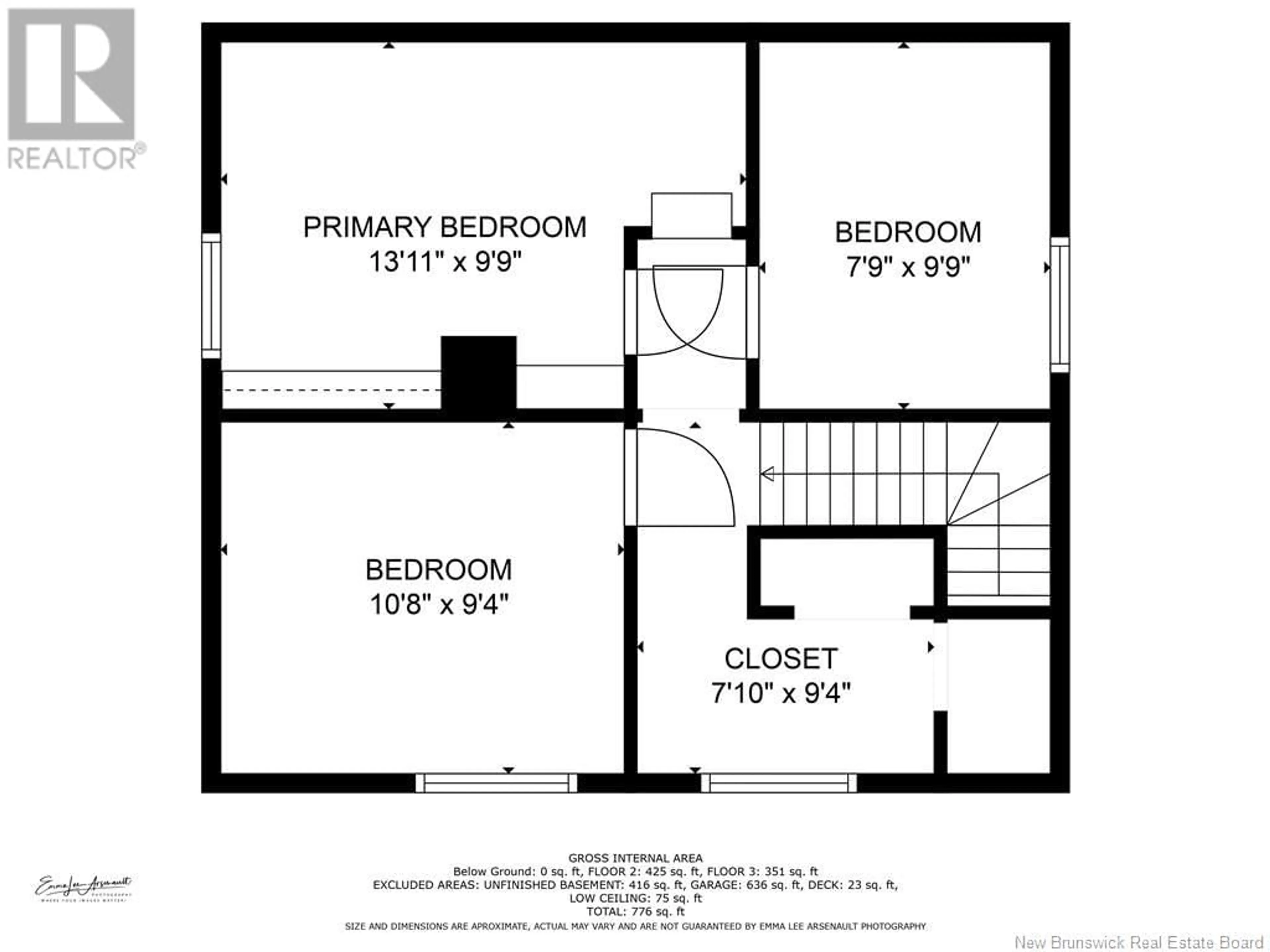 Floor plan for 2669 Route 440, Rosaireville New Brunswick E4Y2P3