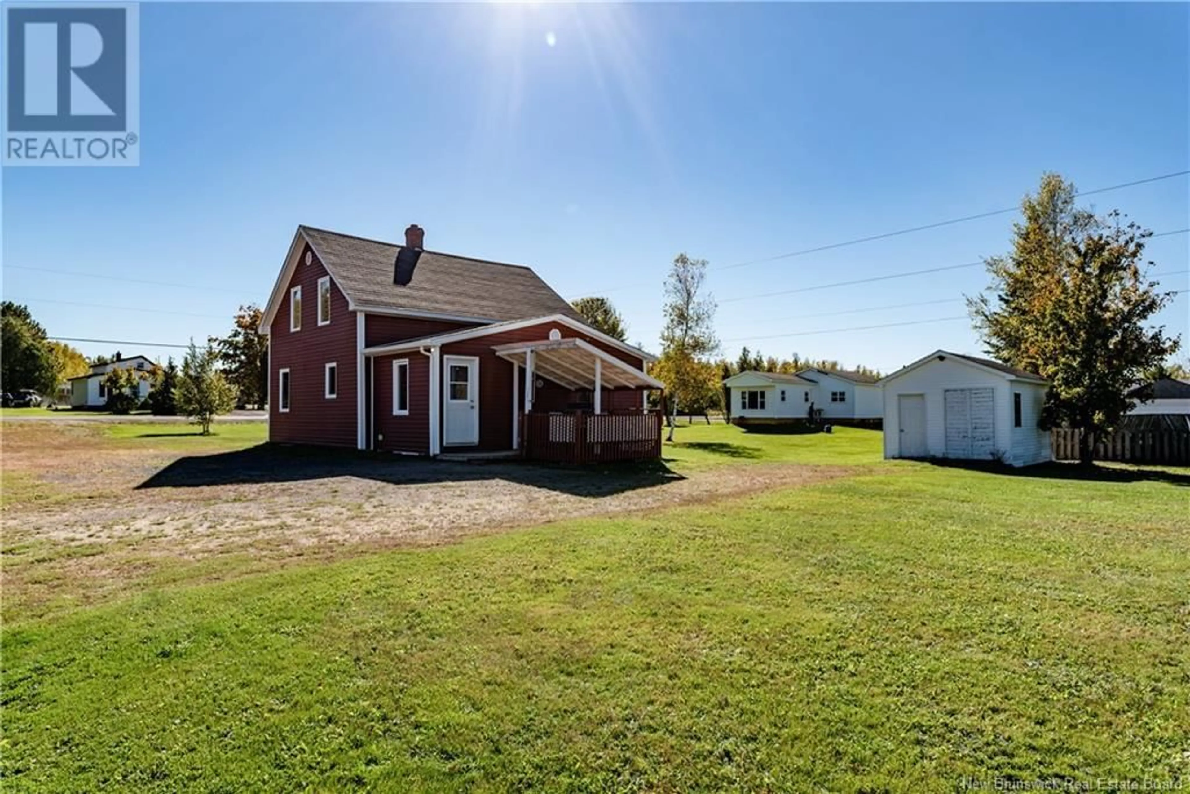 A pic from outside/outdoor area/front of a property/back of a property/a pic from drone, unknown for 2380 Saint Ignace, Saint-Ignace New Brunswick E4X2K4