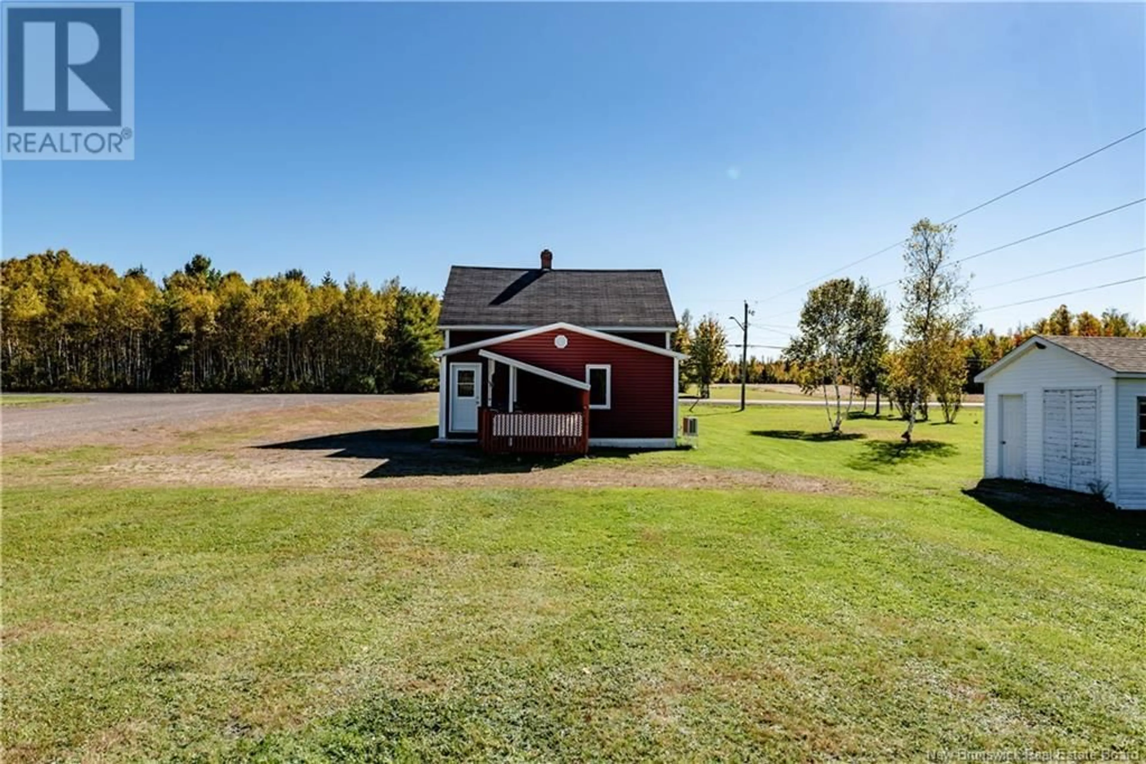 A pic from outside/outdoor area/front of a property/back of a property/a pic from drone, unknown for 2380 Saint Ignace, Saint-Ignace New Brunswick E4X2K4