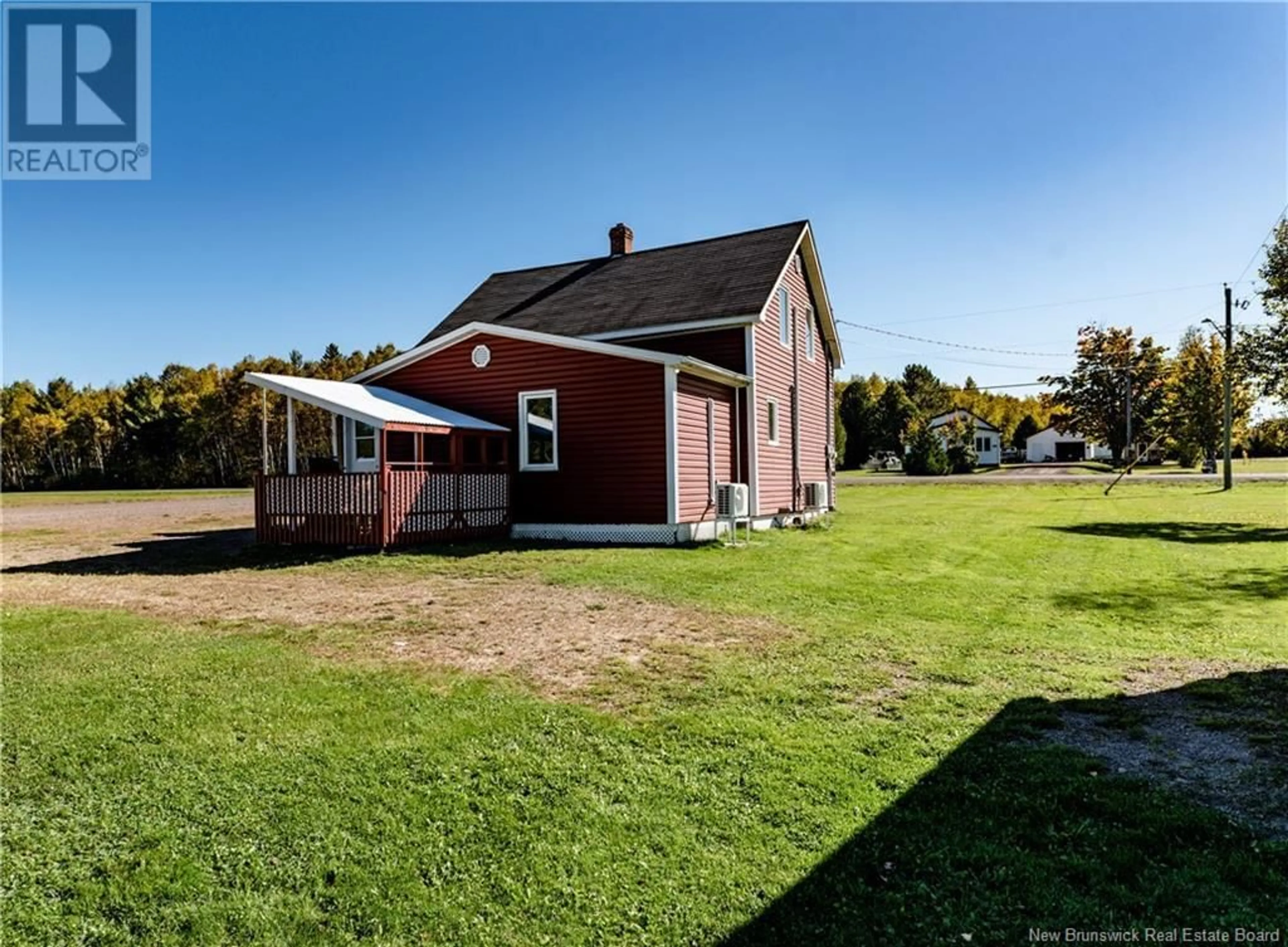 A pic from outside/outdoor area/front of a property/back of a property/a pic from drone, unknown for 2380 Saint Ignace, Saint-Ignace New Brunswick E4X2K4