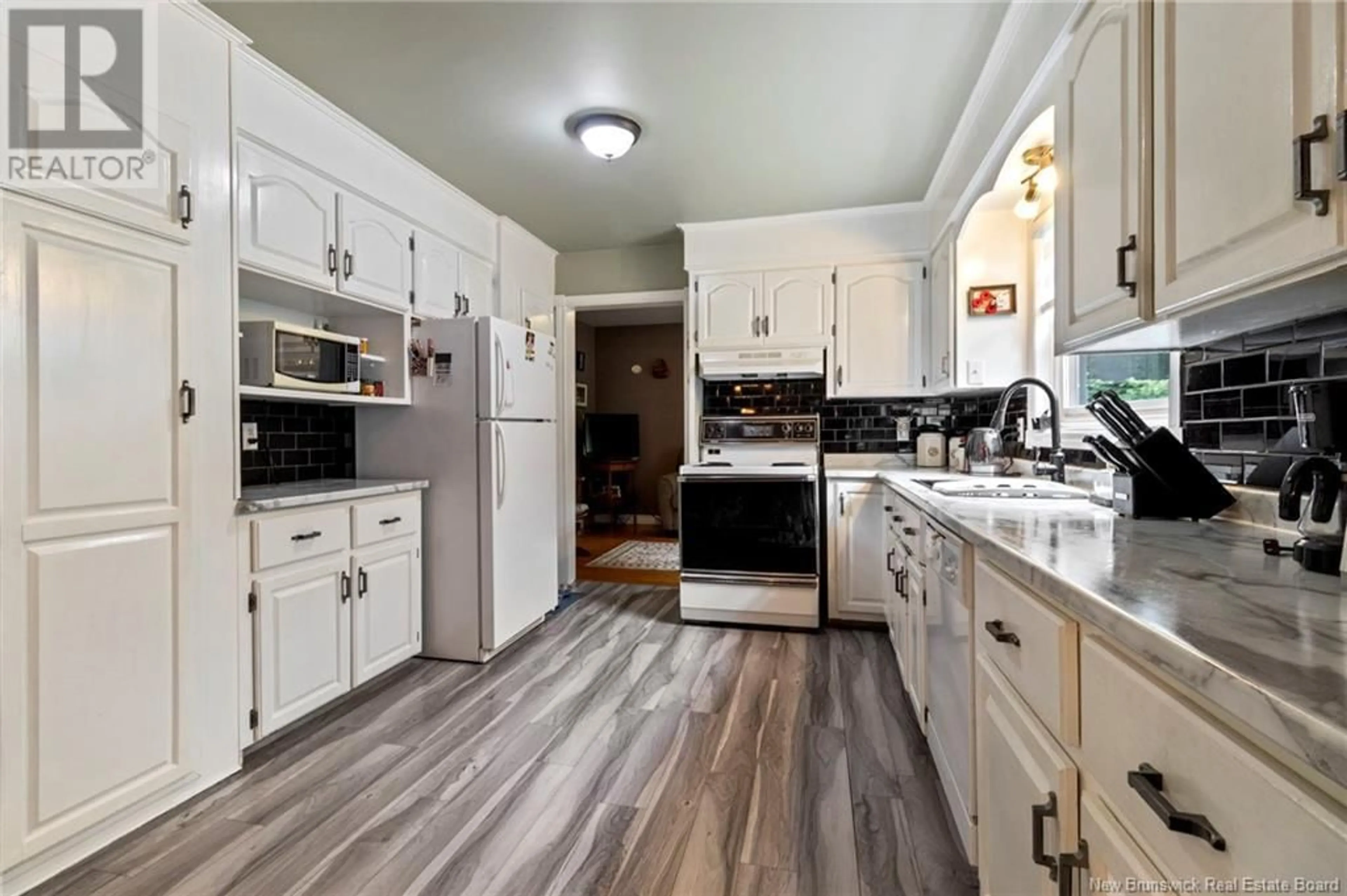 Open concept kitchen, unknown for 271 Lower Mountain Road, Boundary Creek New Brunswick E1G4E6