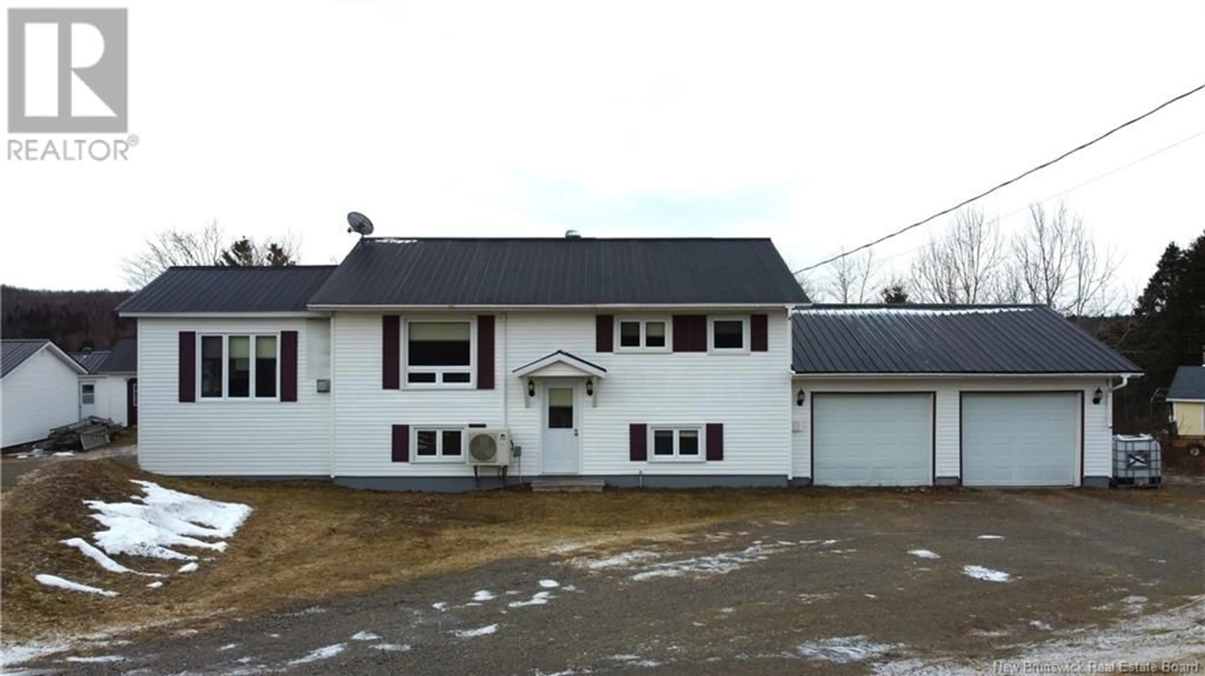 Home with vinyl exterior material, street for 49 Kerrs Ridge Road, Bocabec New Brunswick E5B3K6