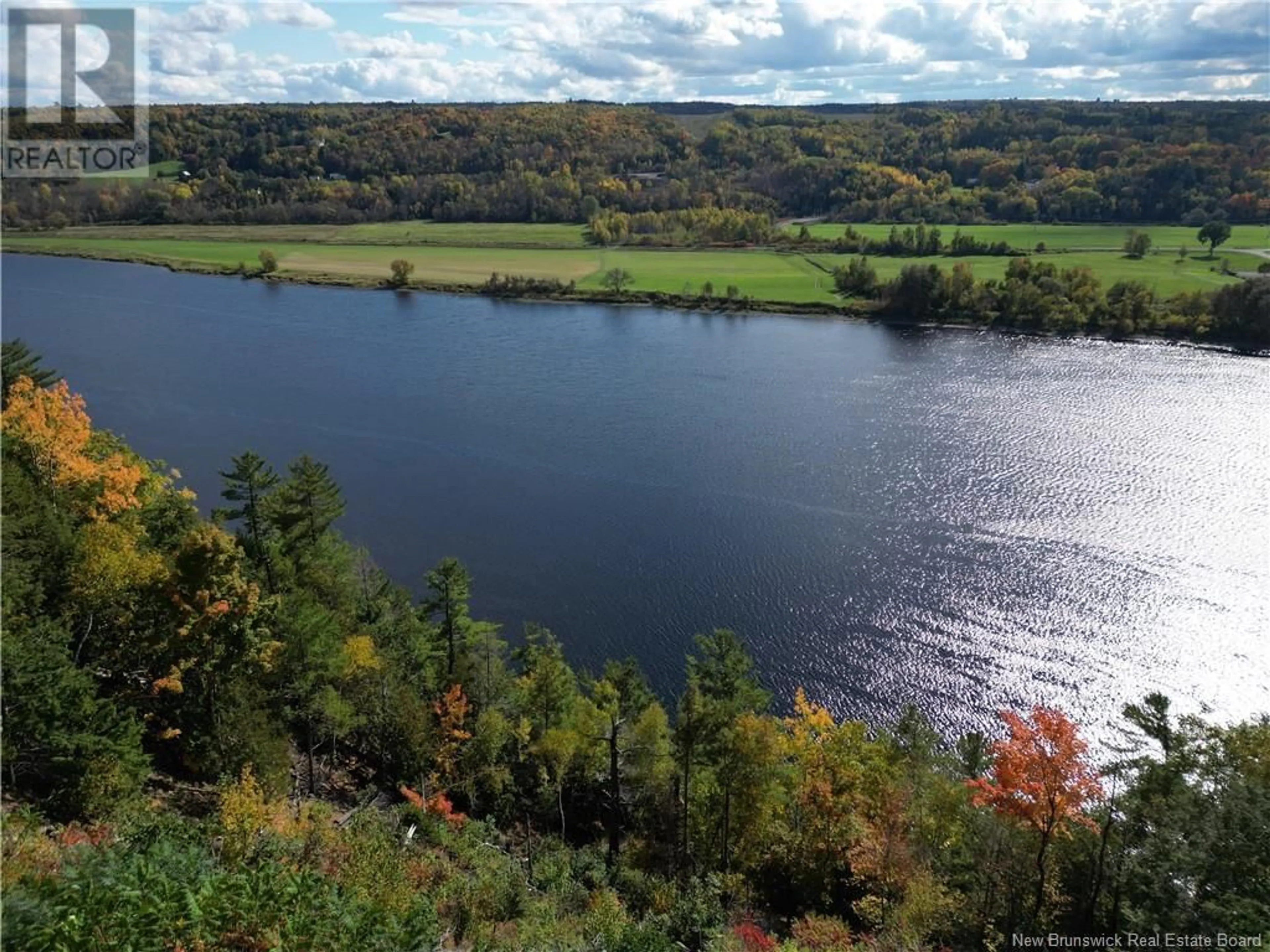 A pic from outside/outdoor area/front of a property/back of a property/a pic from drone, water/lake/river/ocean view for 230 Crocks Point Road, Keswick Ridge New Brunswick E6L1T7