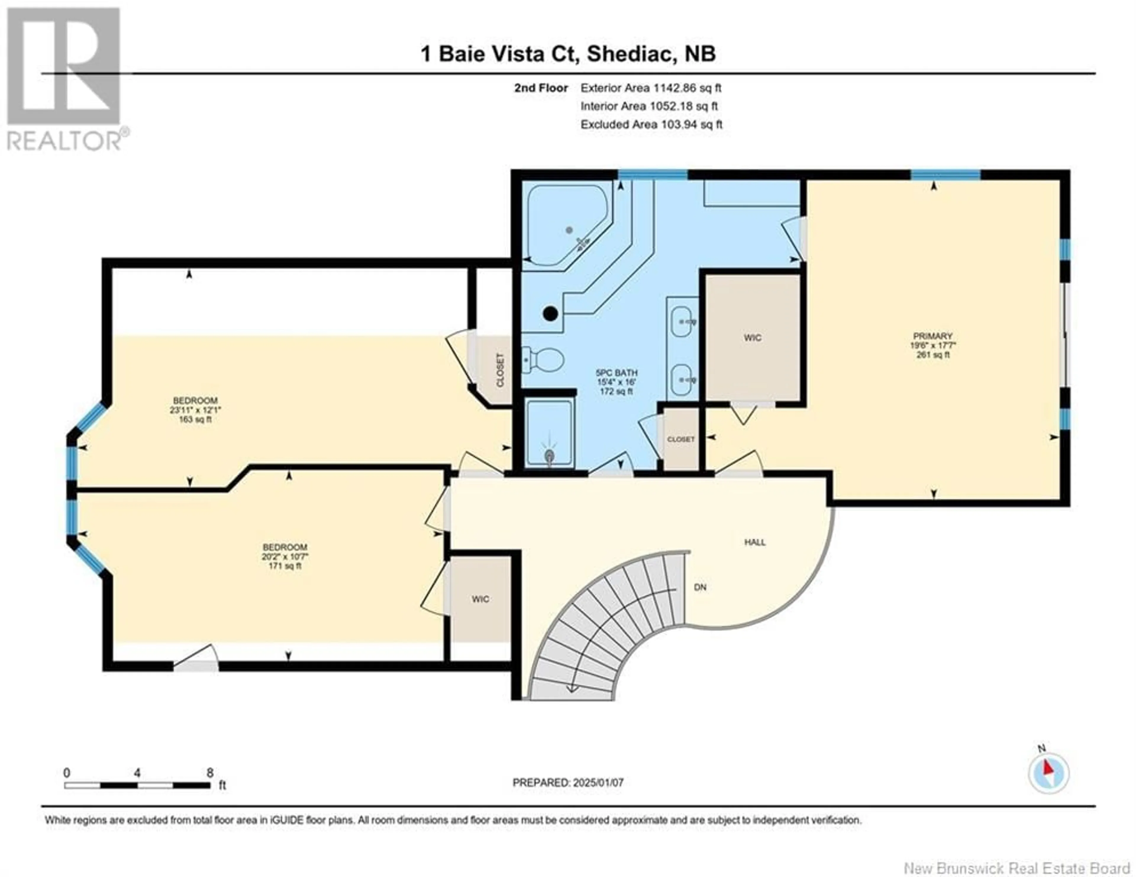 Floor plan for 1 Baie Vista, Shediac Cape New Brunswick E4P2Y7