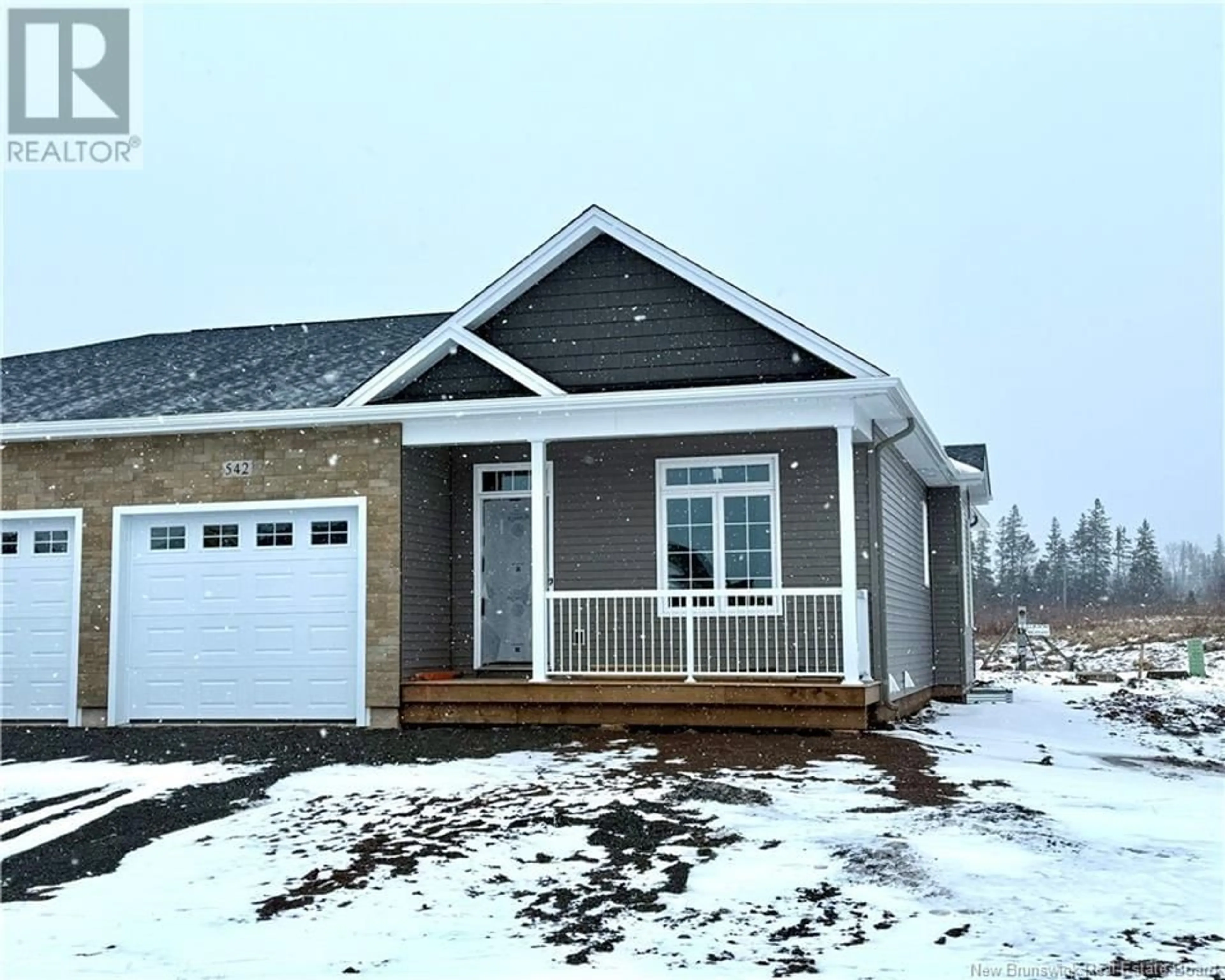 Home with vinyl exterior material, street for 542 ROYAL OAKS BOULEVARD, Moncton New Brunswick E1H3S7