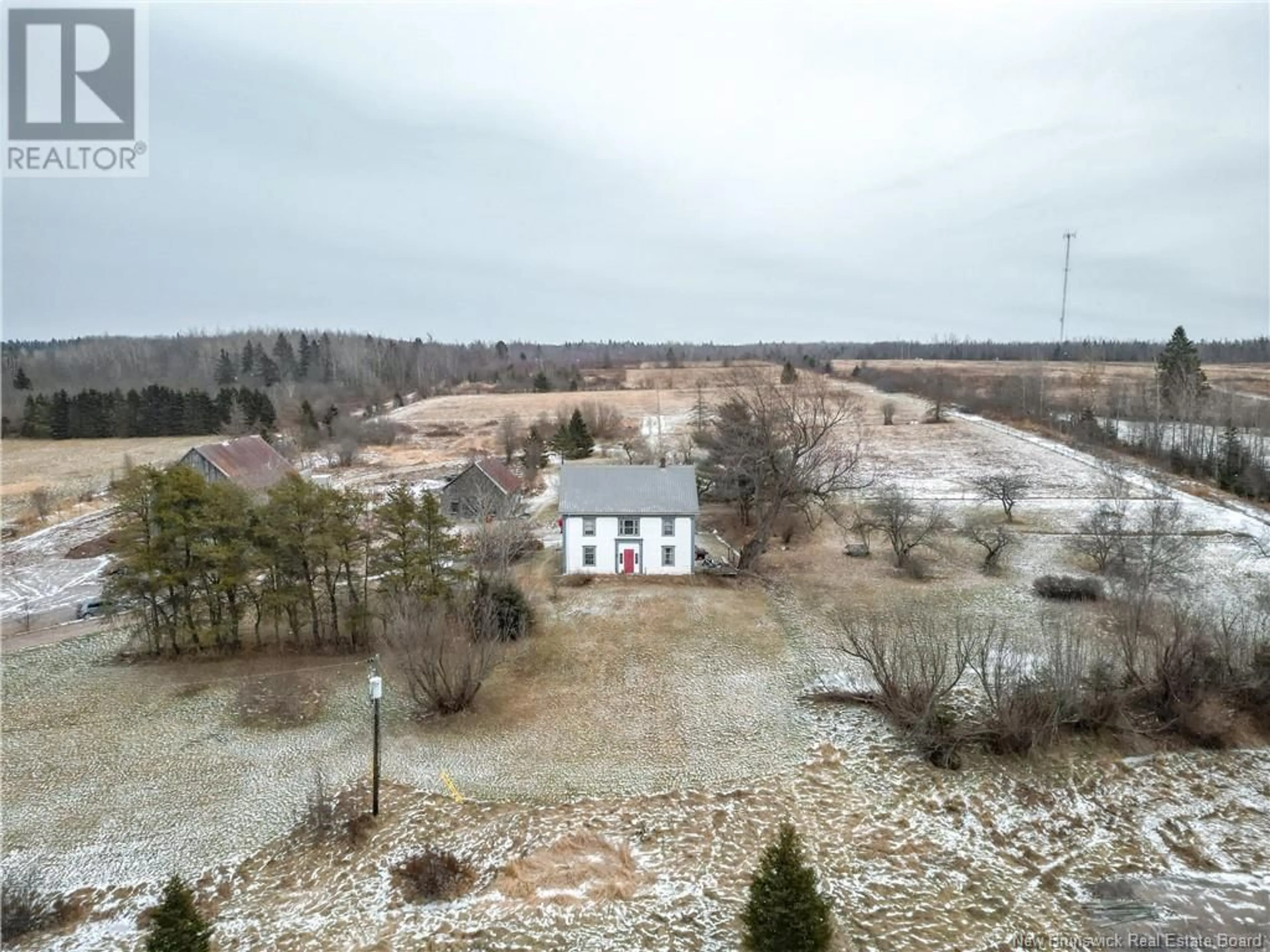 A pic from outside/outdoor area/front of a property/back of a property/a pic from drone, water/lake/river/ocean view for 331 Renaissance, Memramcook New Brunswick E4K3V2