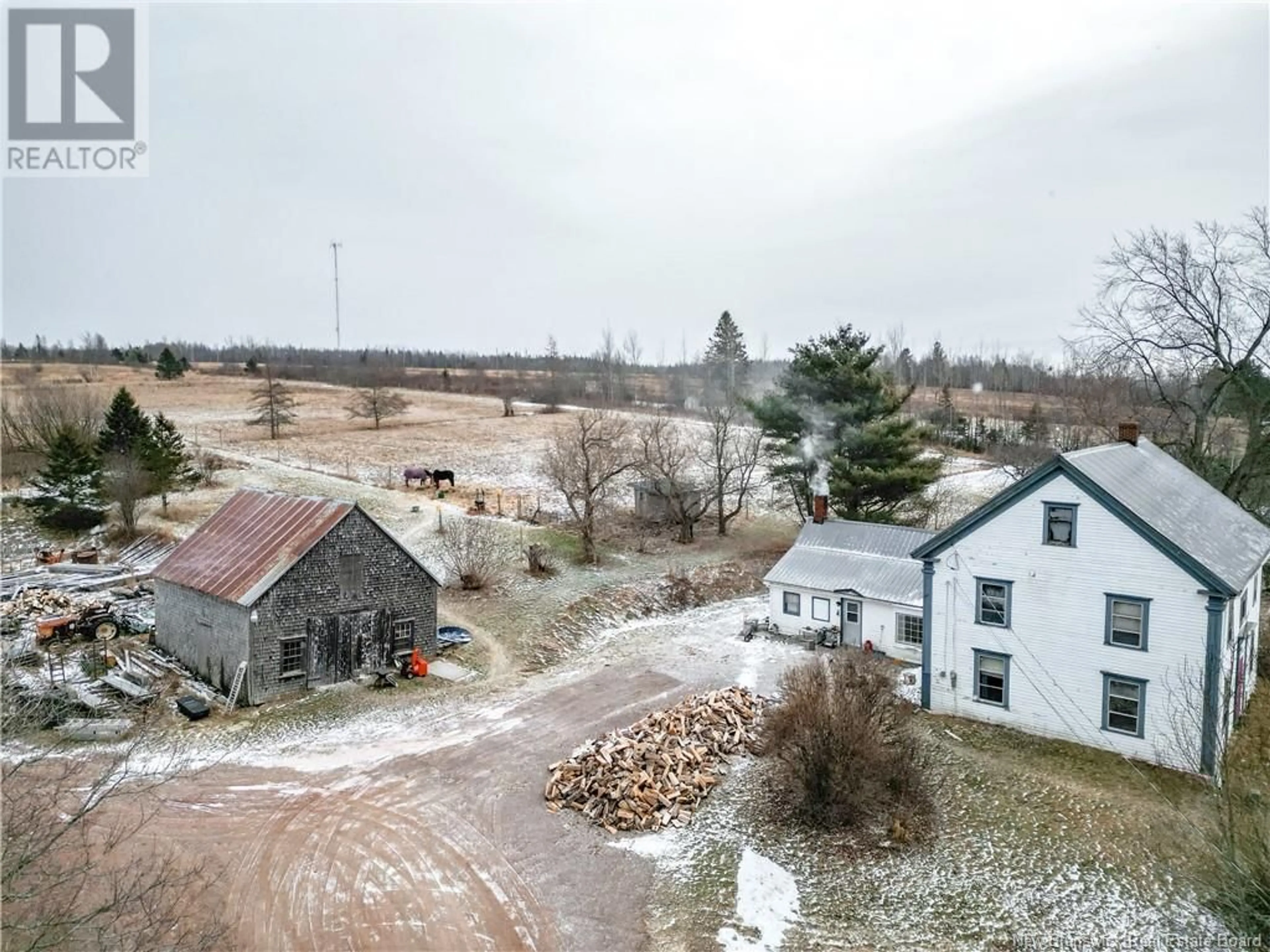 A pic from outside/outdoor area/front of a property/back of a property/a pic from drone, unknown for 331 Renaissance, Memramcook New Brunswick E4K3V2