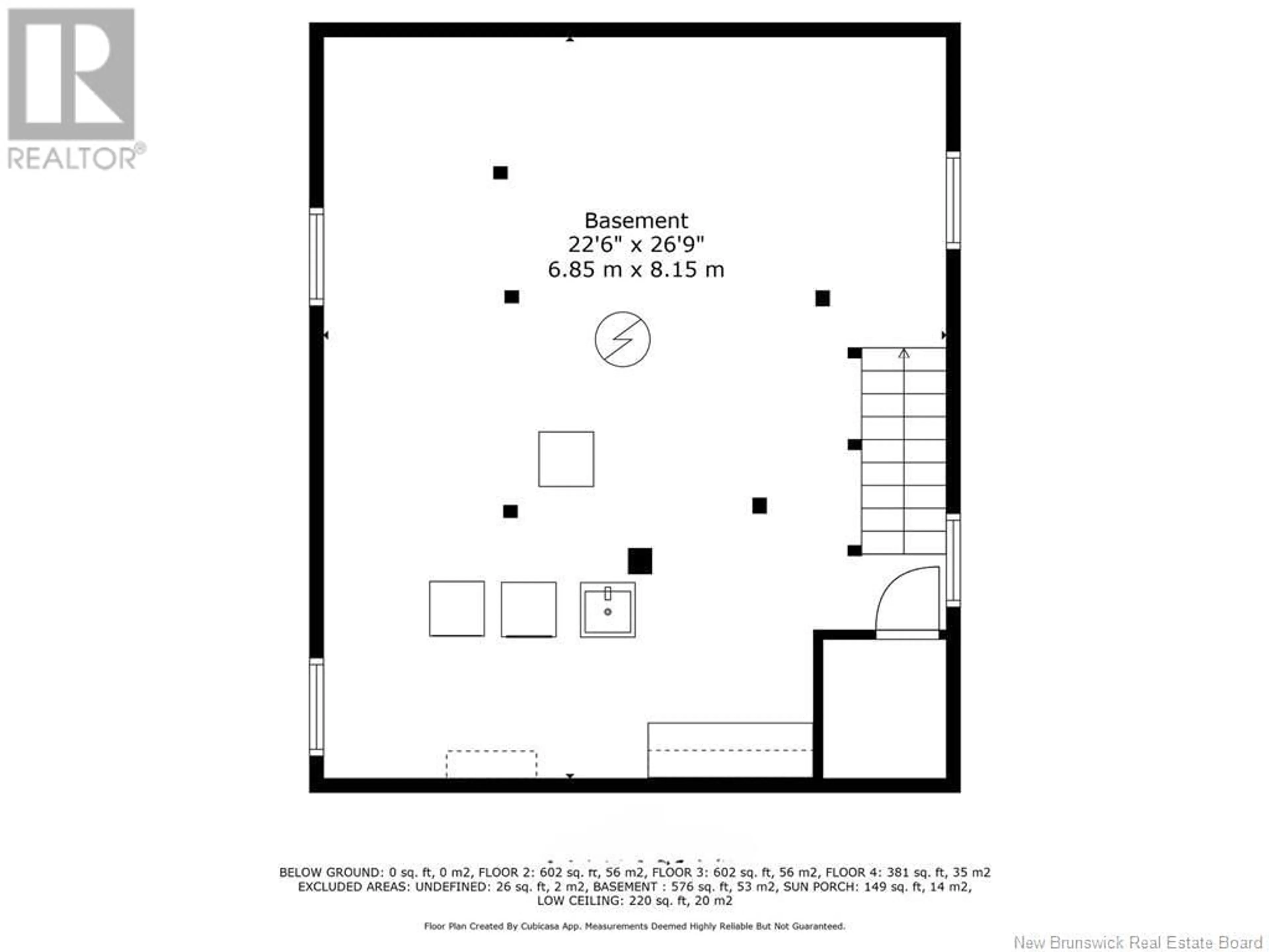 Floor plan for 178 Roseberry Street, Campbellton New Brunswick E3N2H3