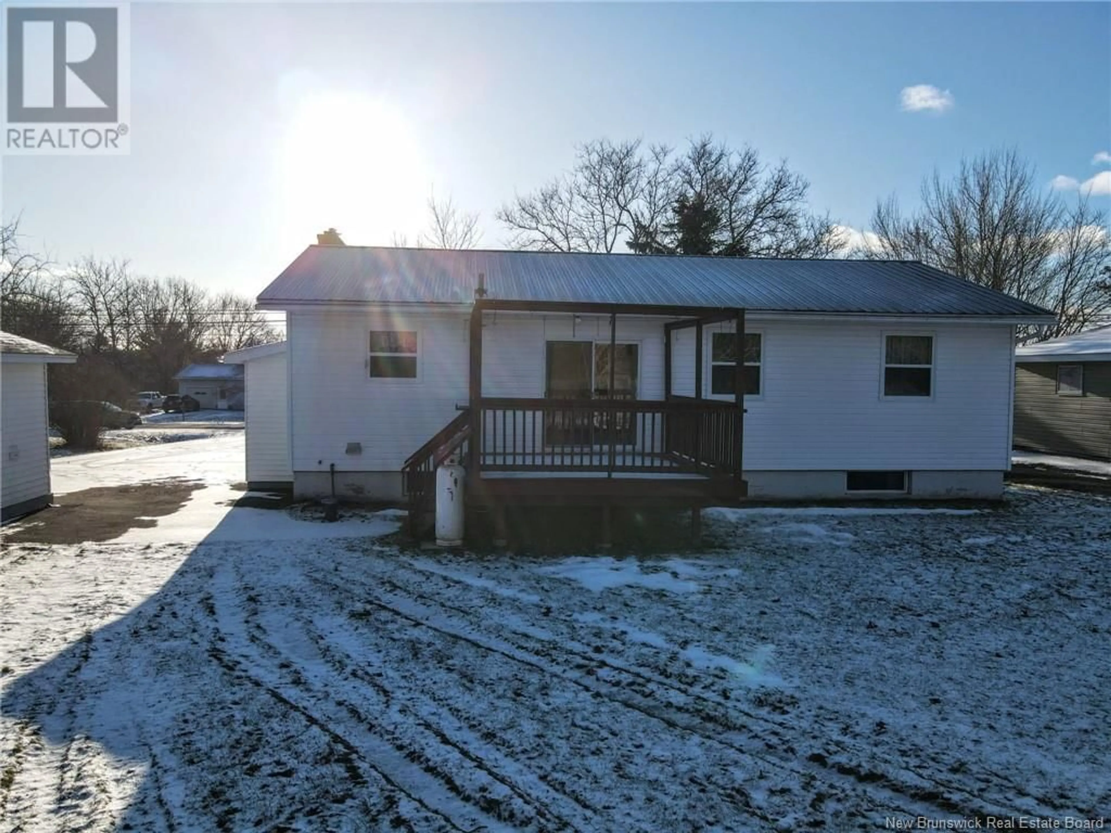 A pic from outside/outdoor area/front of a property/back of a property/a pic from drone, building for 3285 Main Street, Salisbury New Brunswick E4J2K9