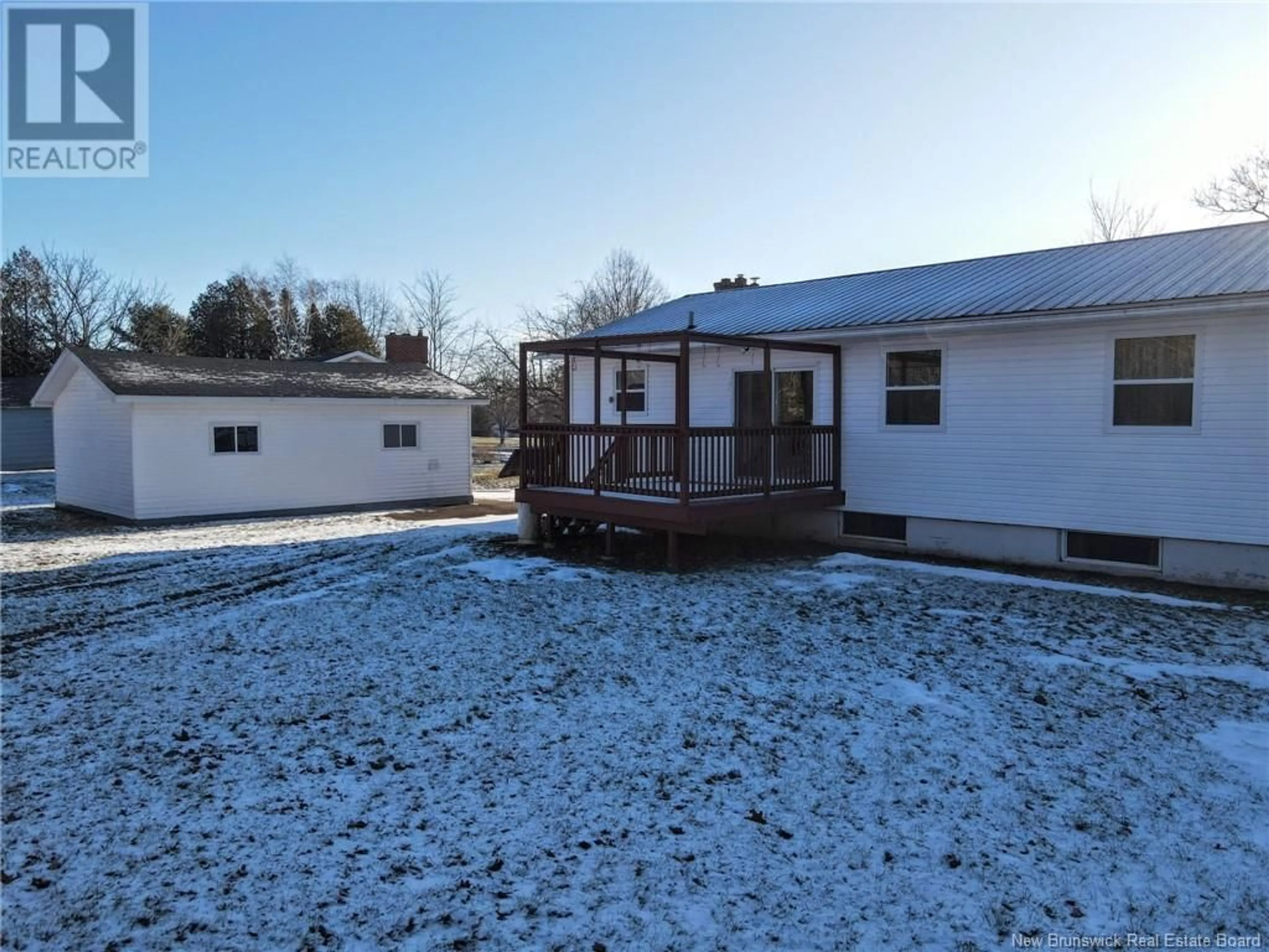 A pic from outside/outdoor area/front of a property/back of a property/a pic from drone, building for 3285 Main Street, Salisbury New Brunswick E4J2K9