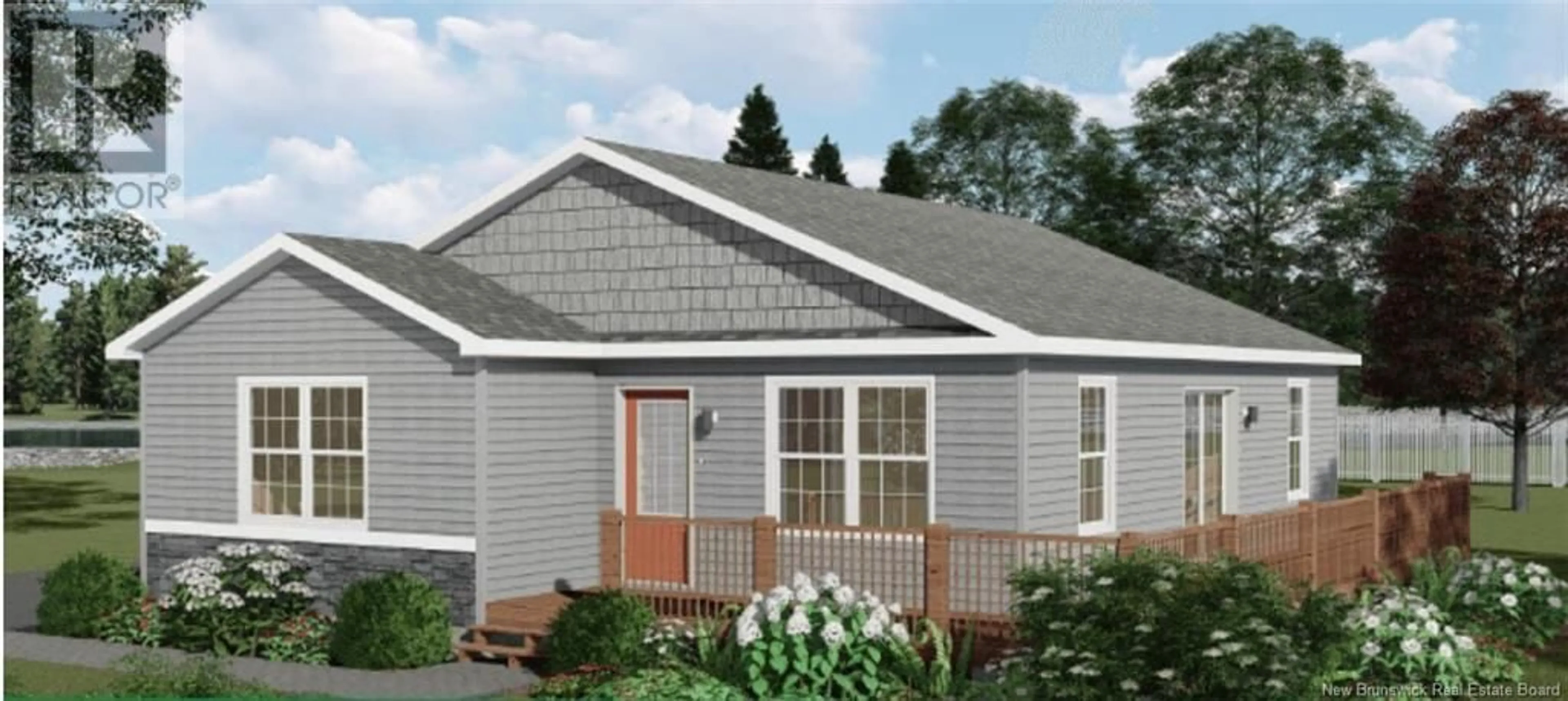 Home with vinyl exterior material, street for lot 7 Tay Falls Road, Stanley New Brunswick E6B1M7