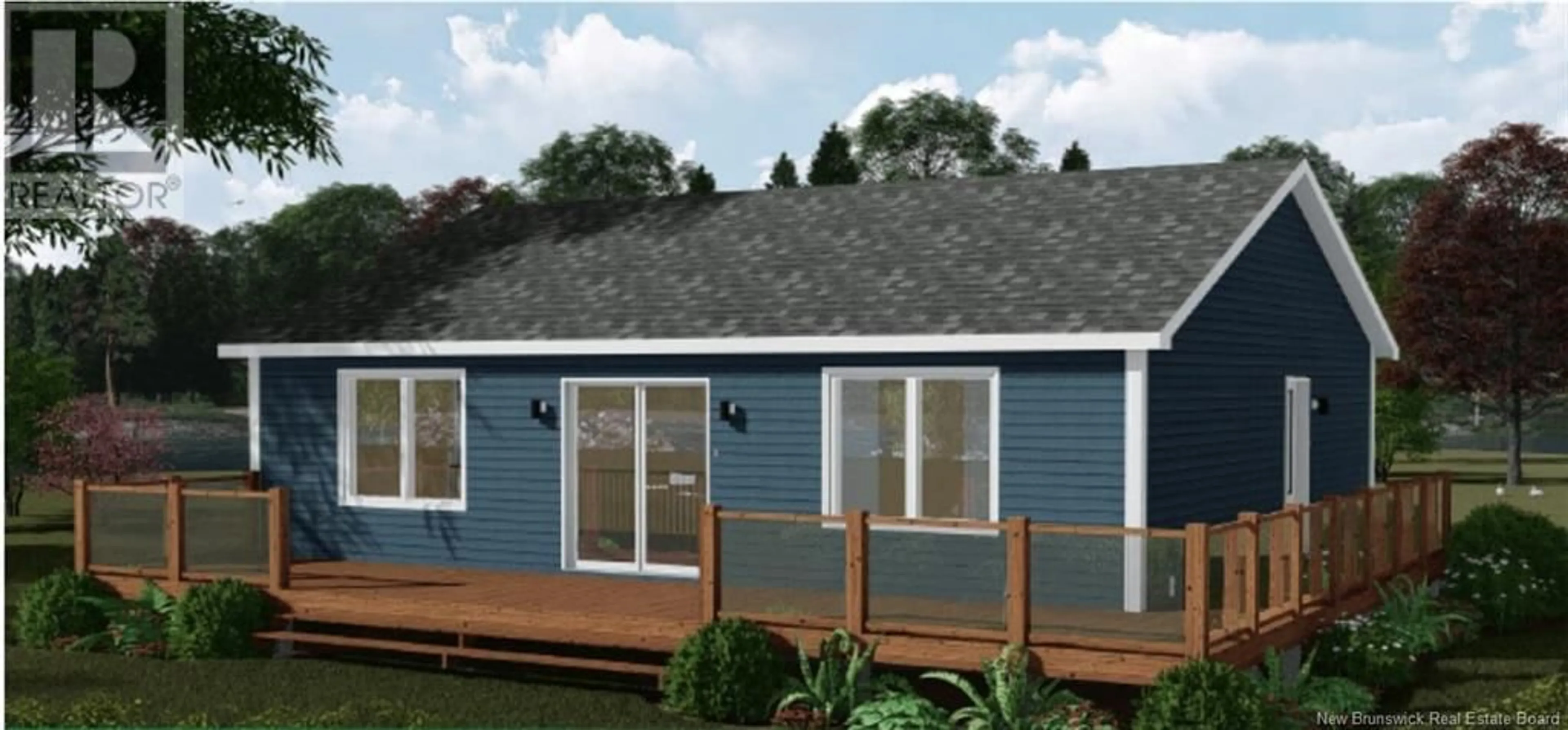 Home with vinyl exterior material, building for lot 6 Tay Falls Road, Stanley New Brunswick E6B1M7