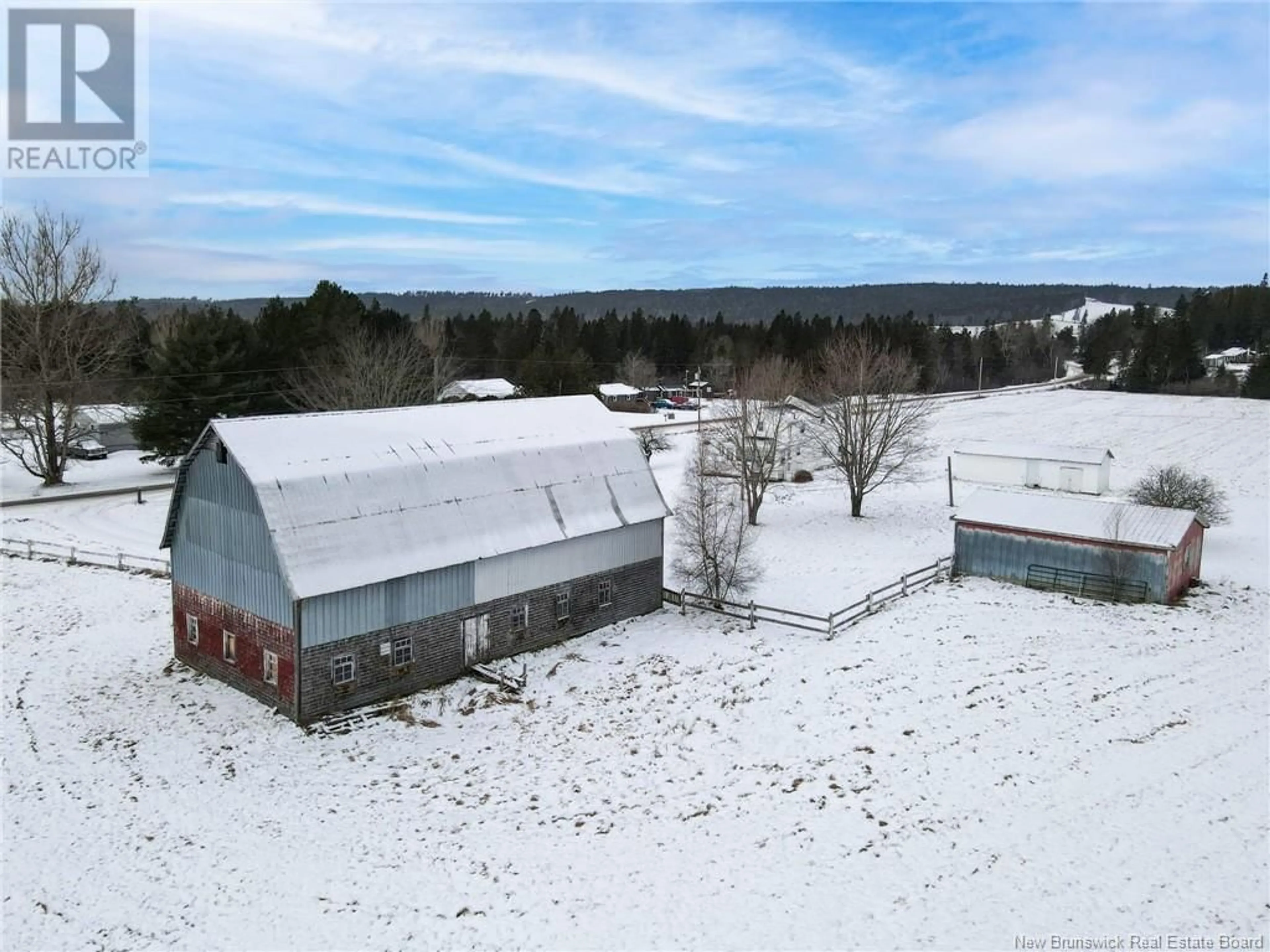 A pic from outside/outdoor area/front of a property/back of a property/a pic from drone, mountain view for 402 Route 895, Elgin New Brunswick E4Z2L5