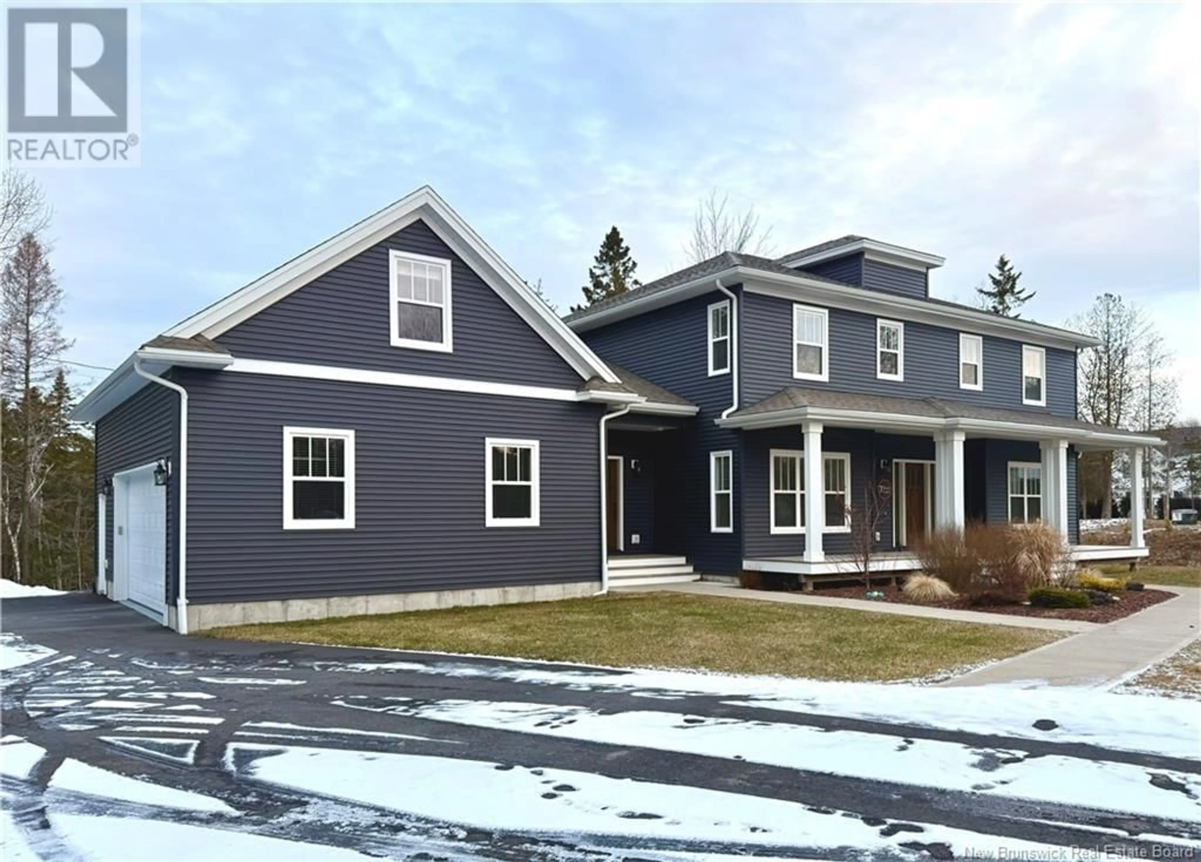 Home with vinyl exterior material, street for 7 Brock Court, Rothesay New Brunswick E2E5E6