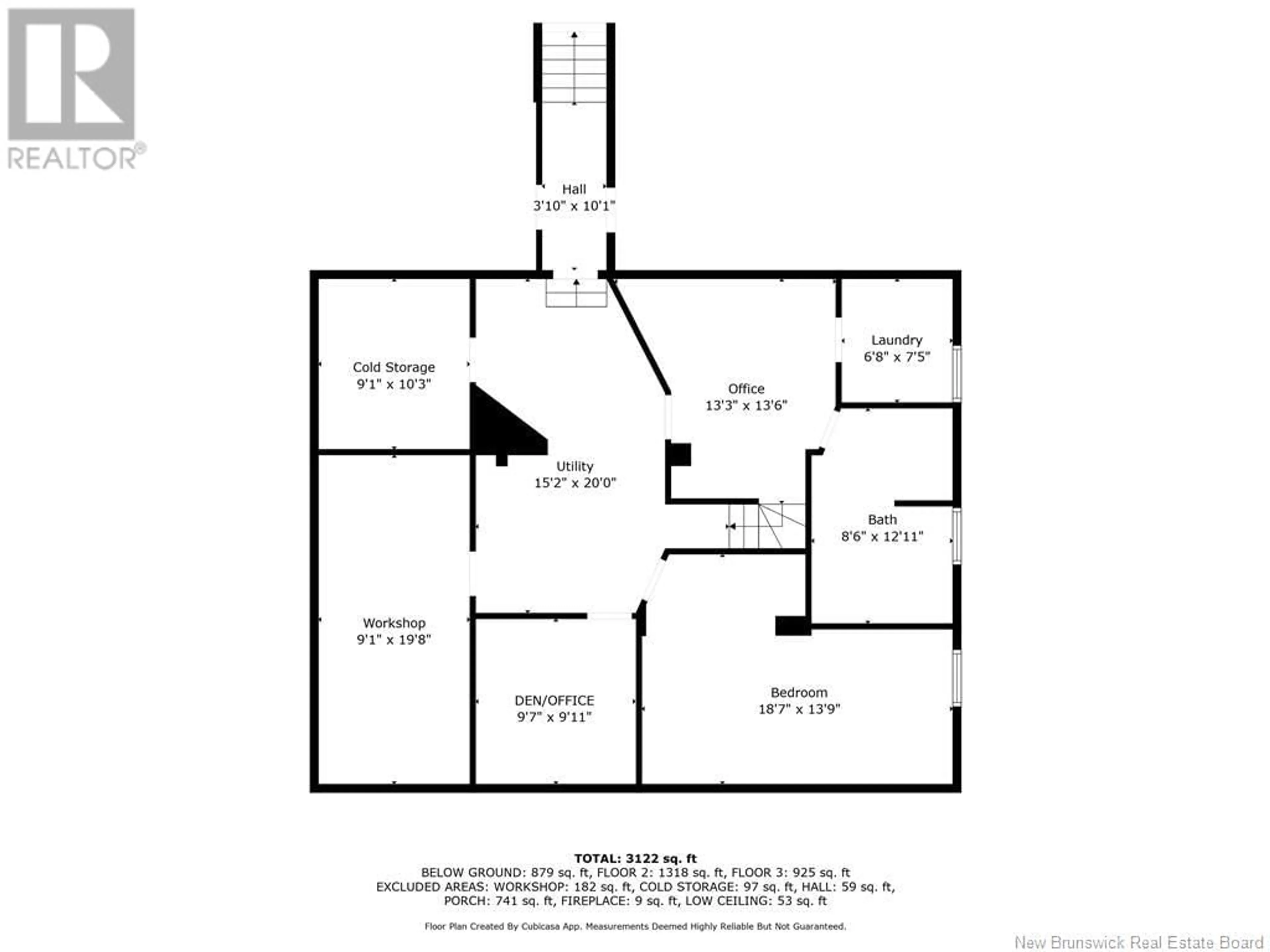 Floor plan for 7 Ritchie, Campbellton New Brunswick E3N1Z3