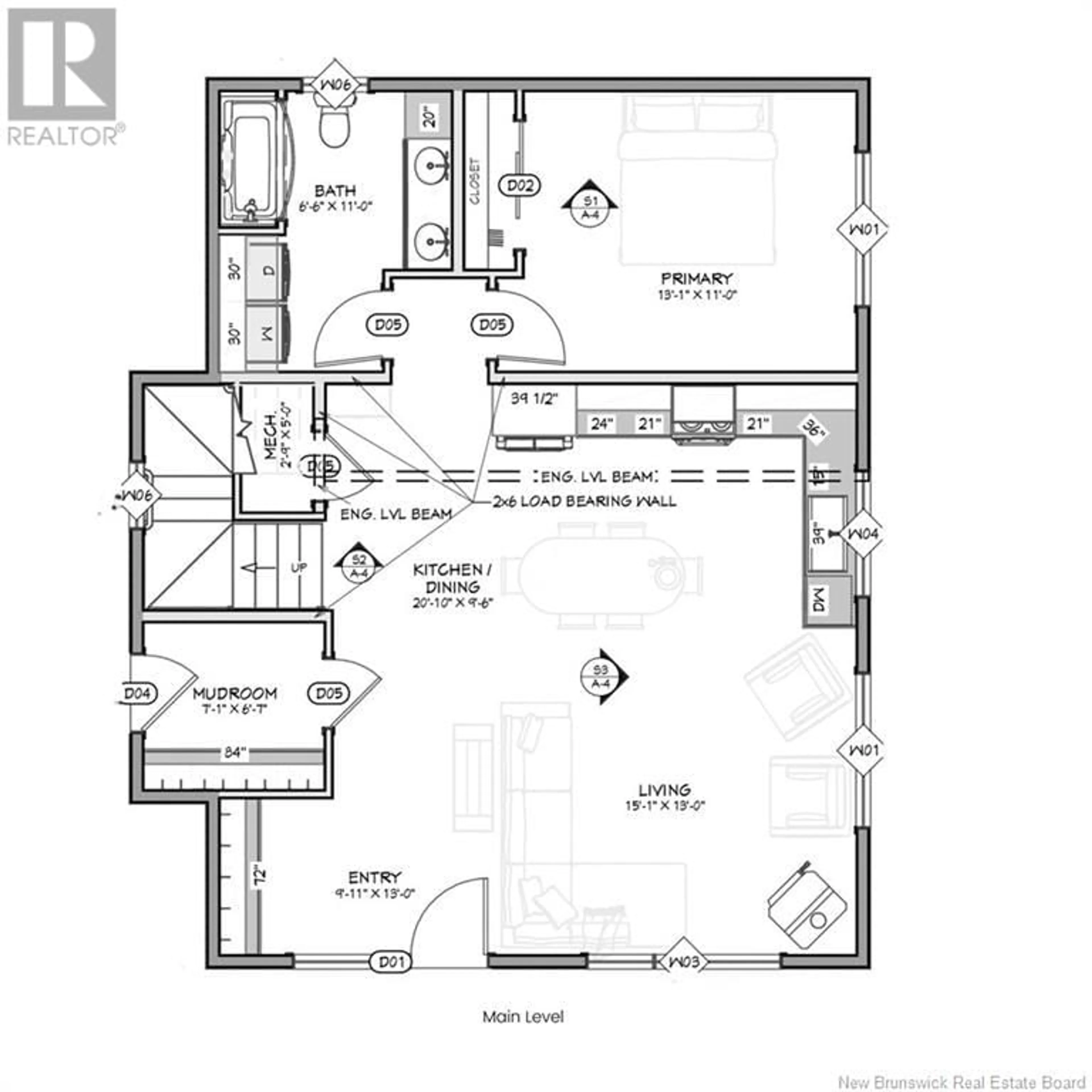 Floor plan for 0 Raven Ridge Road, Central Hainesville New Brunswick O0O0O0