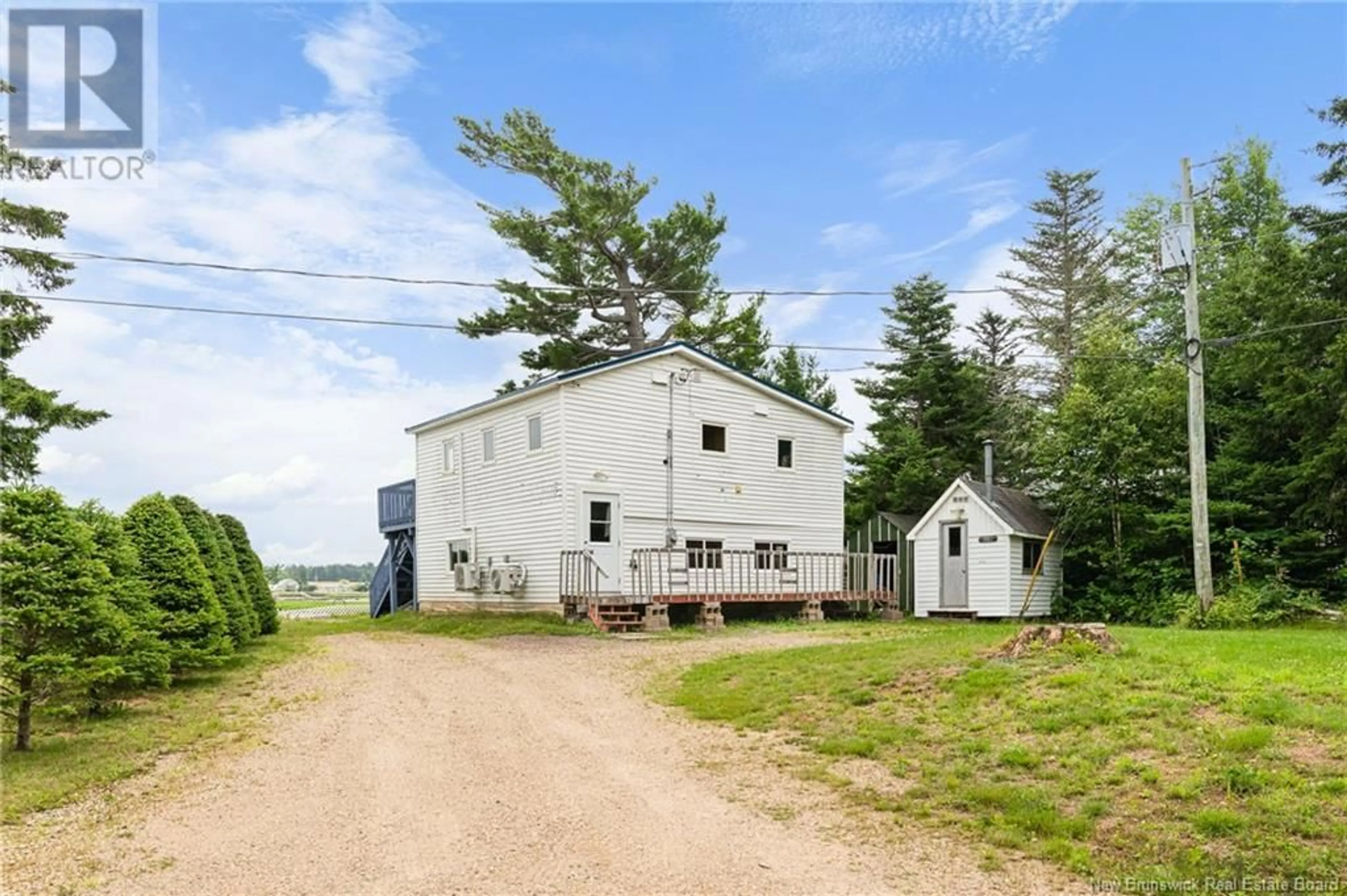 A pic from outside/outdoor area/front of a property/back of a property/a pic from drone, building for 28 IRVING BEACH LANE, Baie Verte New Brunswick E4M2Y5