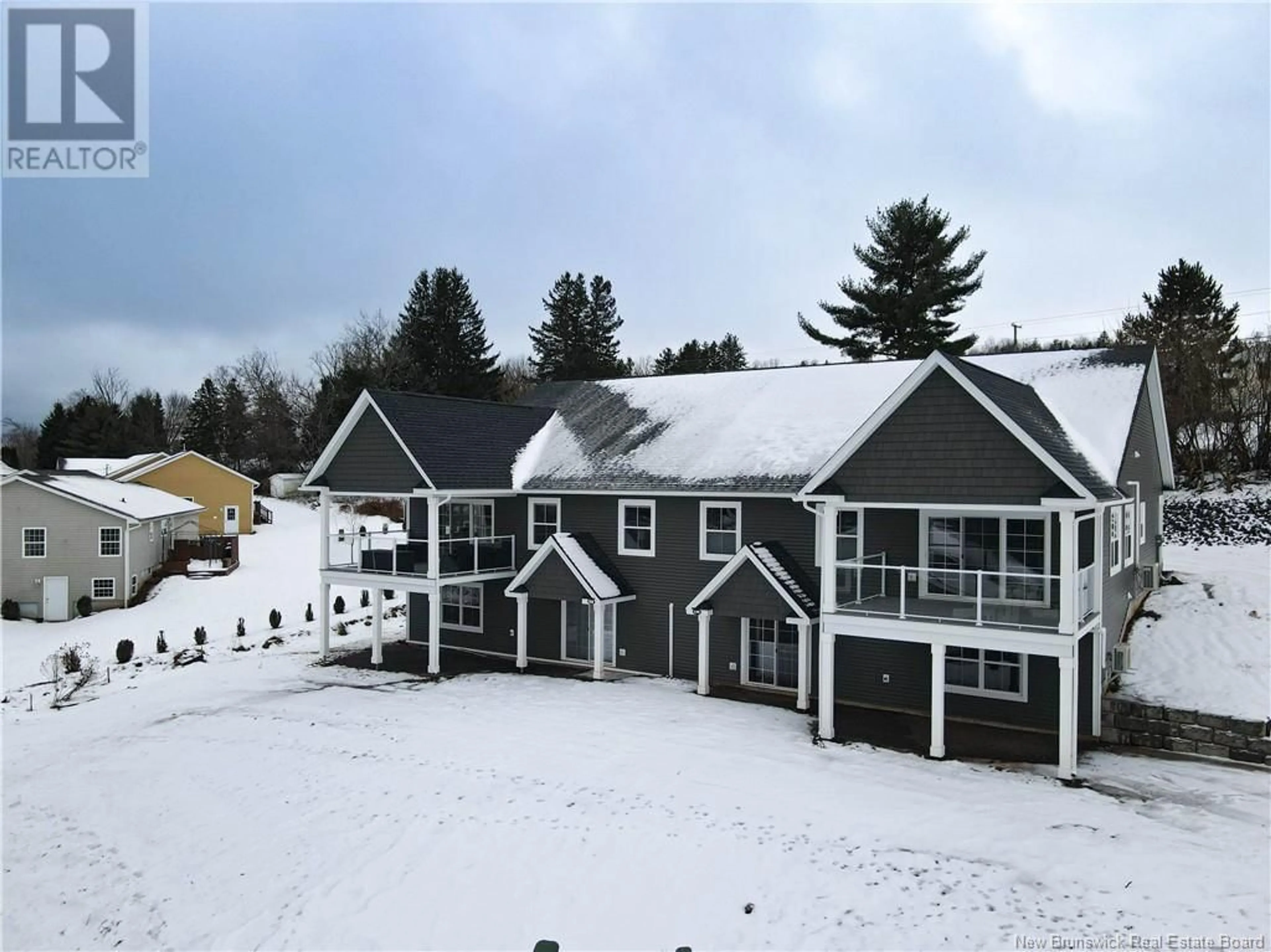 A pic from outside/outdoor area/front of a property/back of a property/a pic from drone, unknown for 100 Malone Way, Sussex New Brunswick E4E2H6