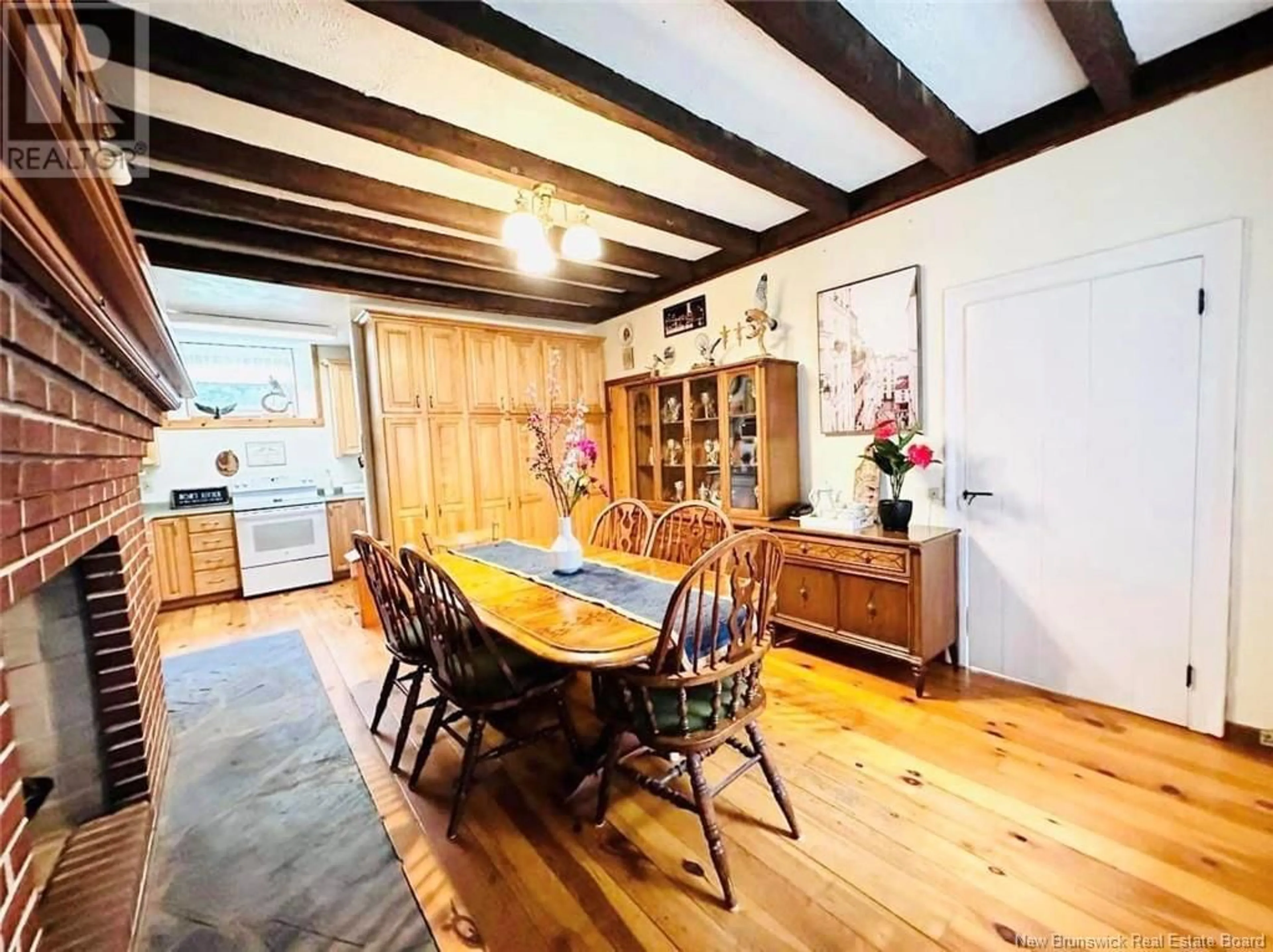 Dining room, wood/laminate floor for 459 845 Route, Kingston New Brunswick E5N1N5