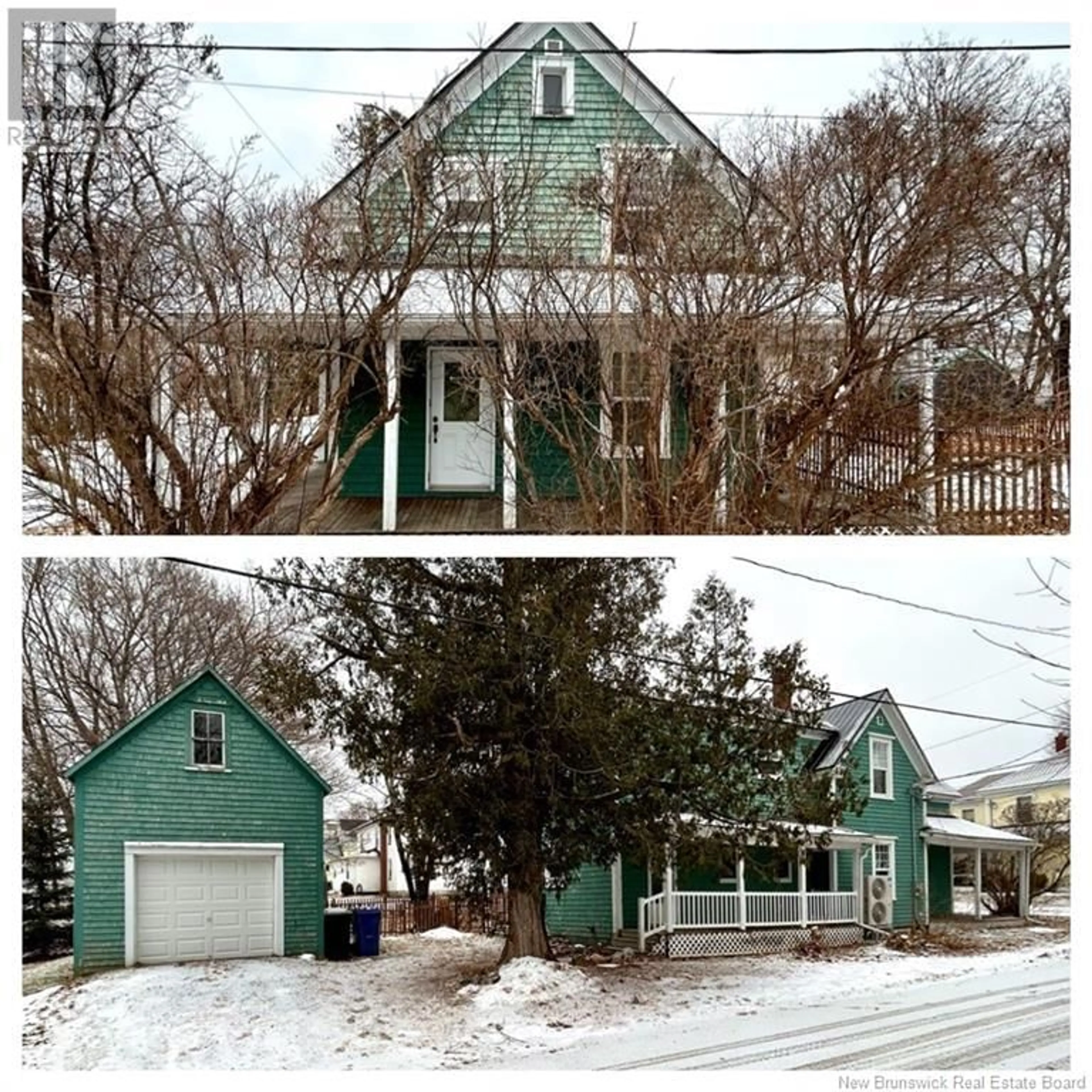 A pic from outside/outdoor area/front of a property/back of a property/a pic from drone, street for 4 McLean Street, Miramichi New Brunswick E1N4G7