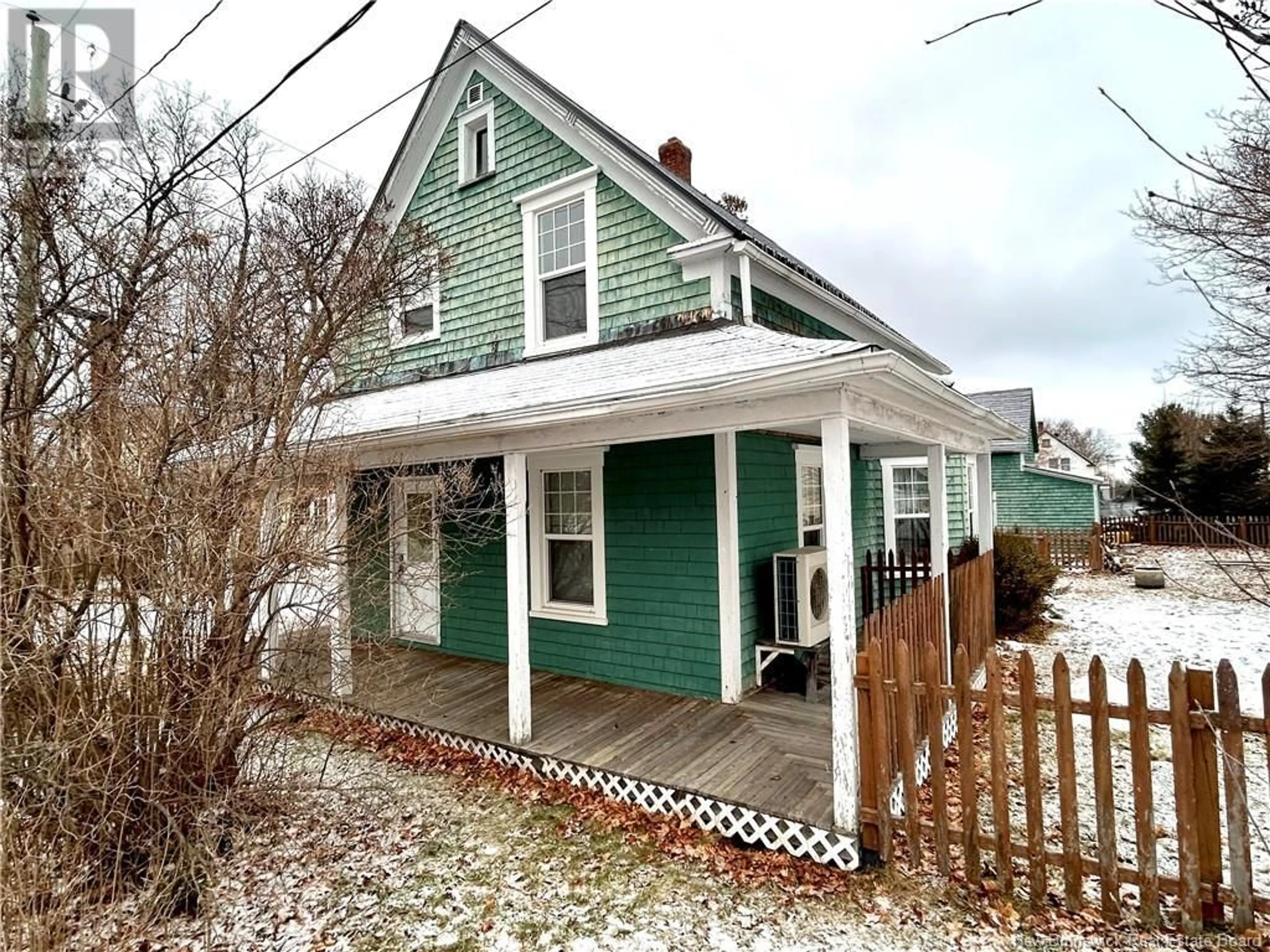 Home with vinyl exterior material, street for 4 McLean Street, Miramichi New Brunswick E1N4G7