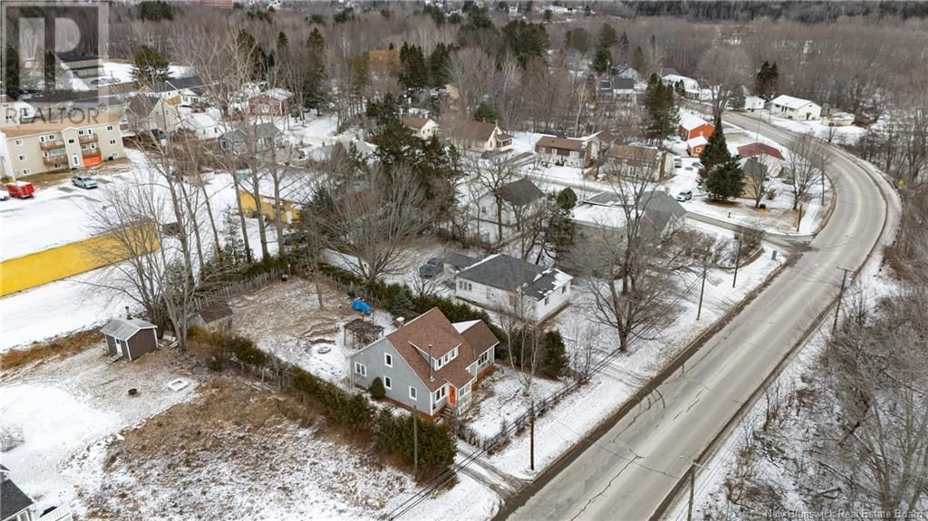 A pic from outside/outdoor area/front of a property/back of a property/a pic from drone, street for 103 Canada Street, Fredericton New Brunswick E3A3Z4