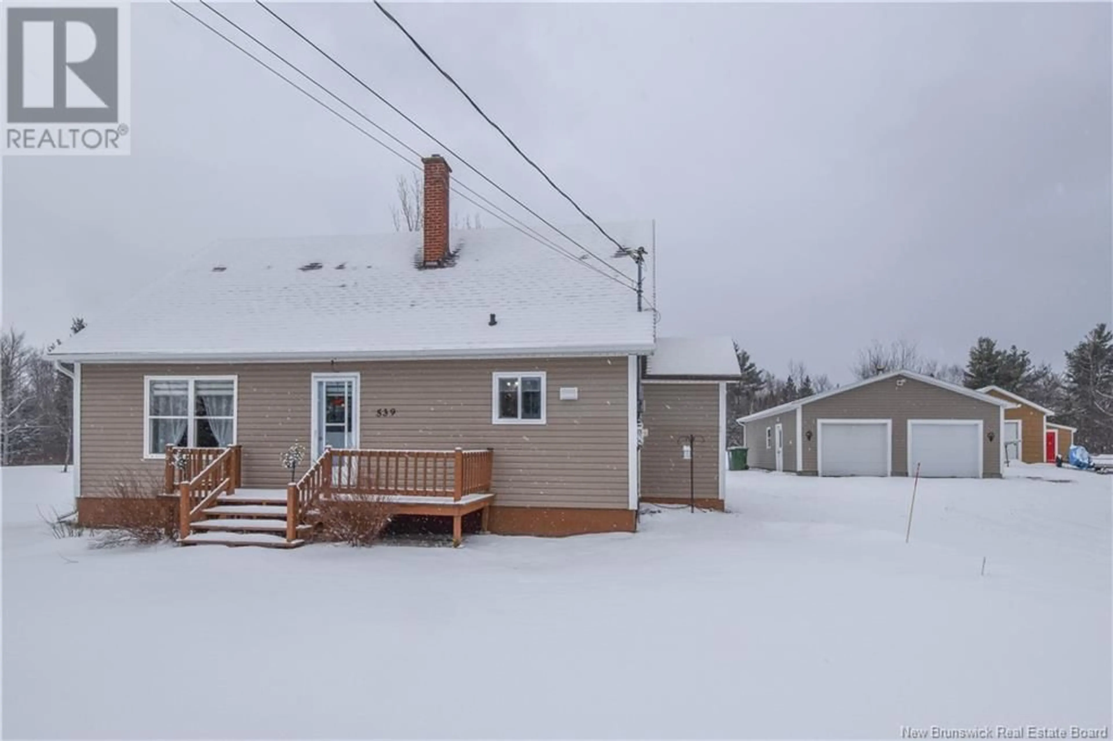 Patio, street for 539 Saint-Amateur Road, Trudel New Brunswick E8R1P3