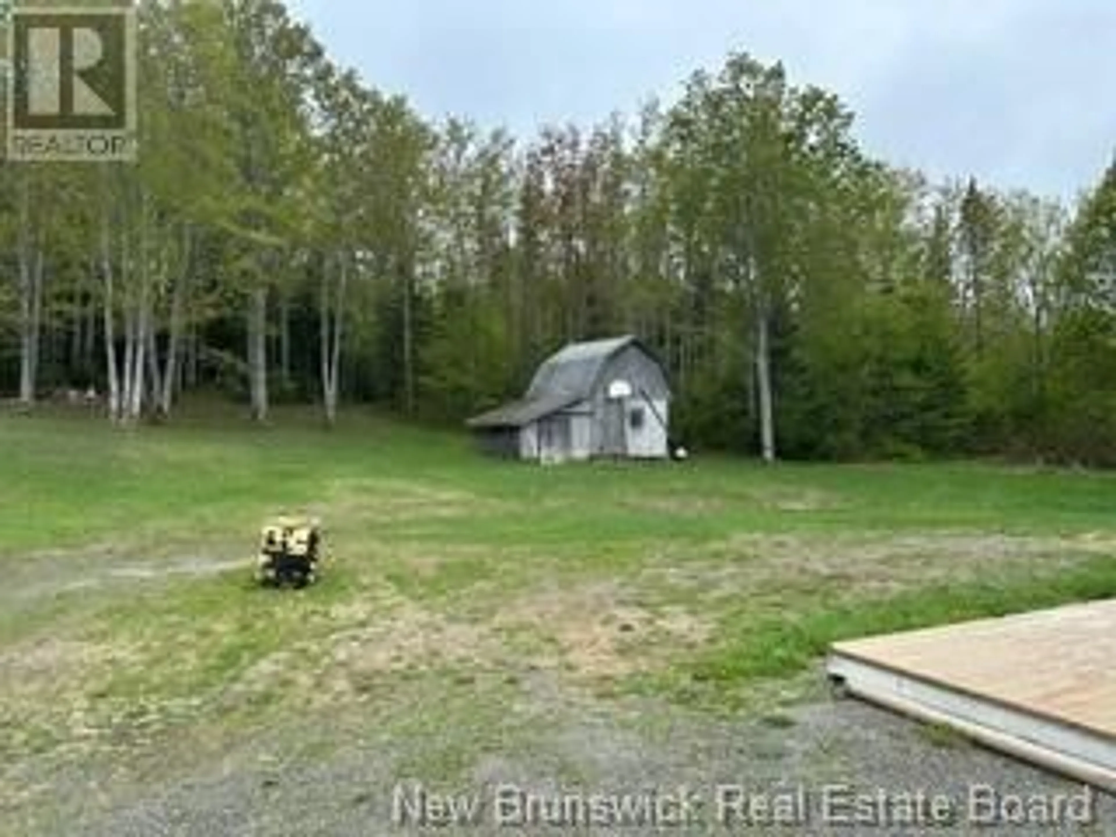 A pic from outside/outdoor area/front of a property/back of a property/a pic from drone, forest/trees view for 2790 Route 275, Balmoral New Brunswick E8E1L3