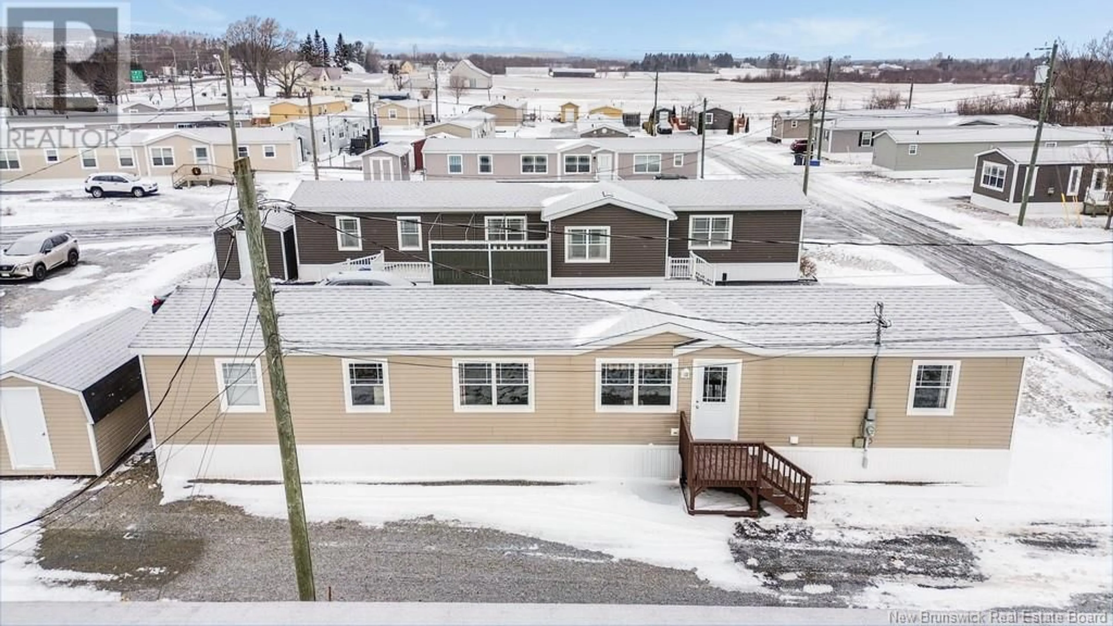 A pic from outside/outdoor area/front of a property/back of a property/a pic from drone, street for 52 CARR LANE, Jacksonville New Brunswick E7M0G2