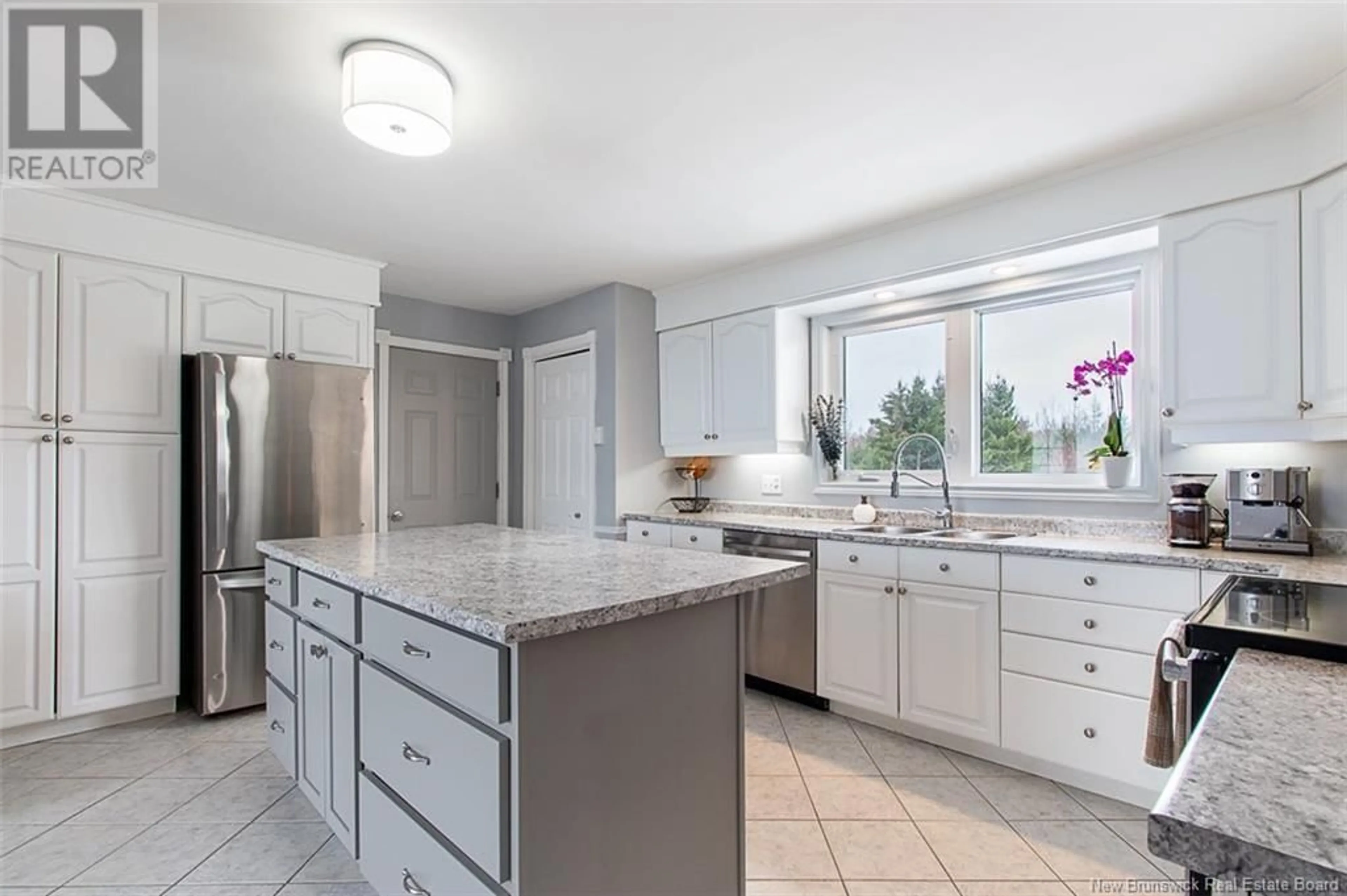 Open concept kitchen, ceramic/tile floor for 2023 Route 950, Petit-Cap New Brunswick E4N2H5