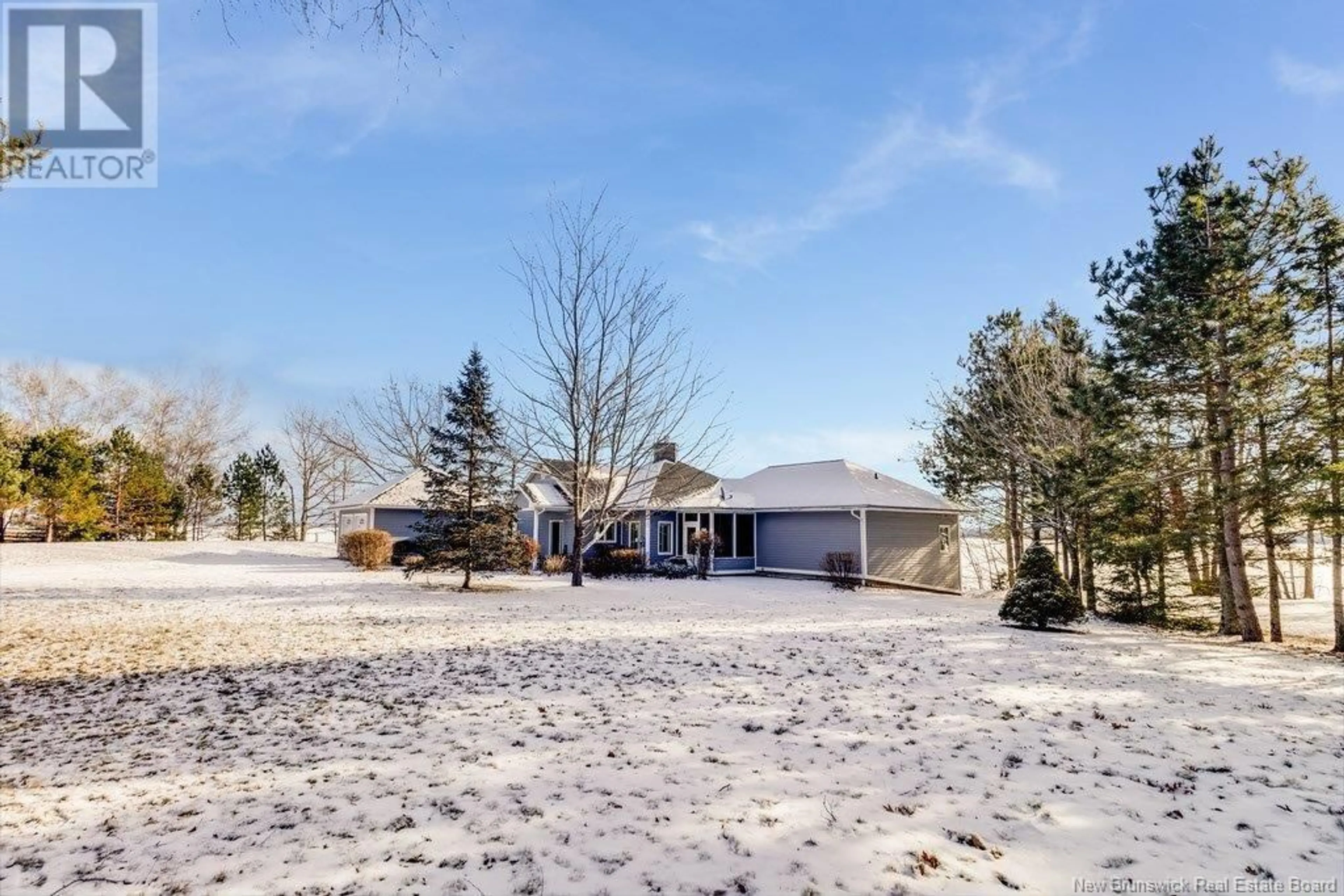 A pic from outside/outdoor area/front of a property/back of a property/a pic from drone, street for 18 Cottage Lane, Grand Lake New Brunswick E4B0B5