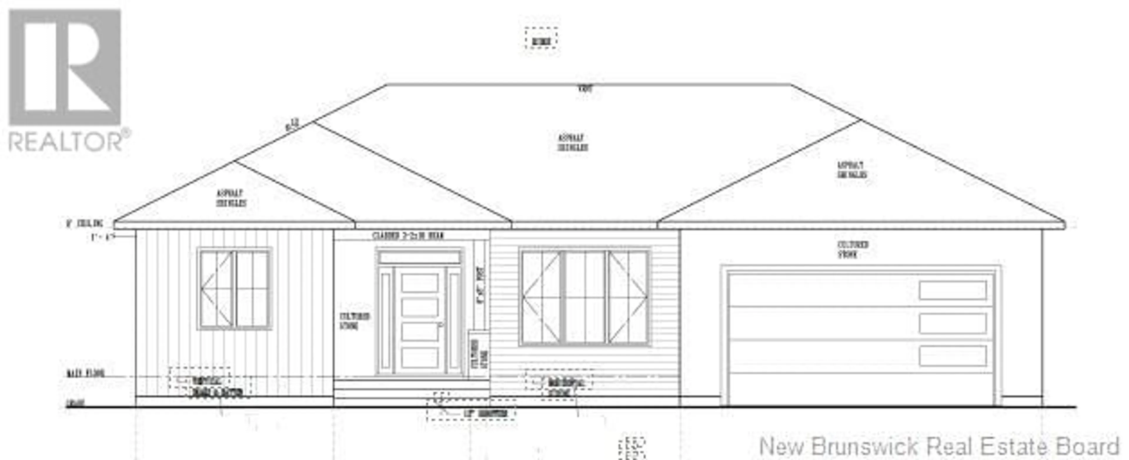 Floor plan for 43 Le Guerne Court, Moncton New Brunswick E1K0A3