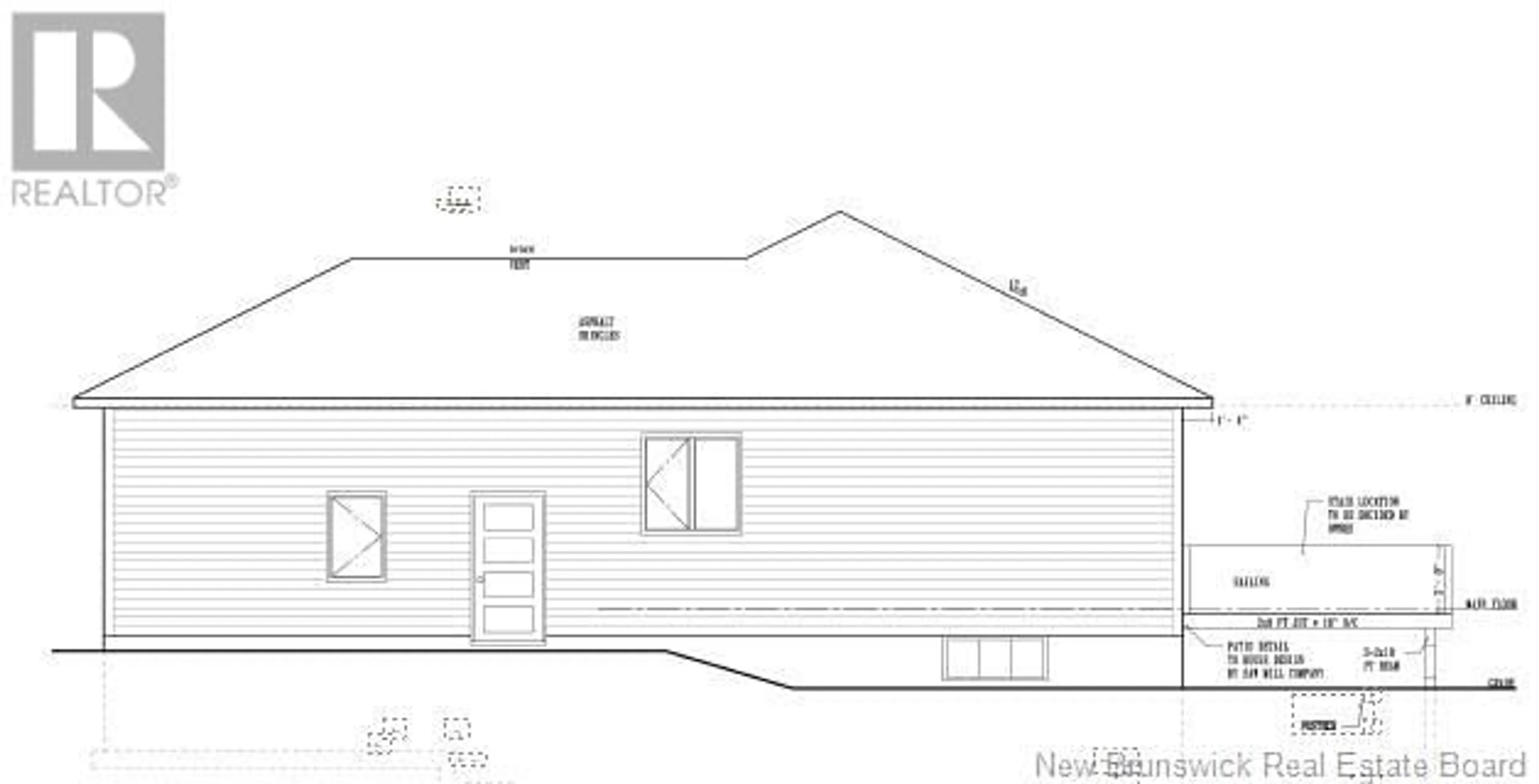 Floor plan for 43 Le Guerne Court, Moncton New Brunswick E1K0A3