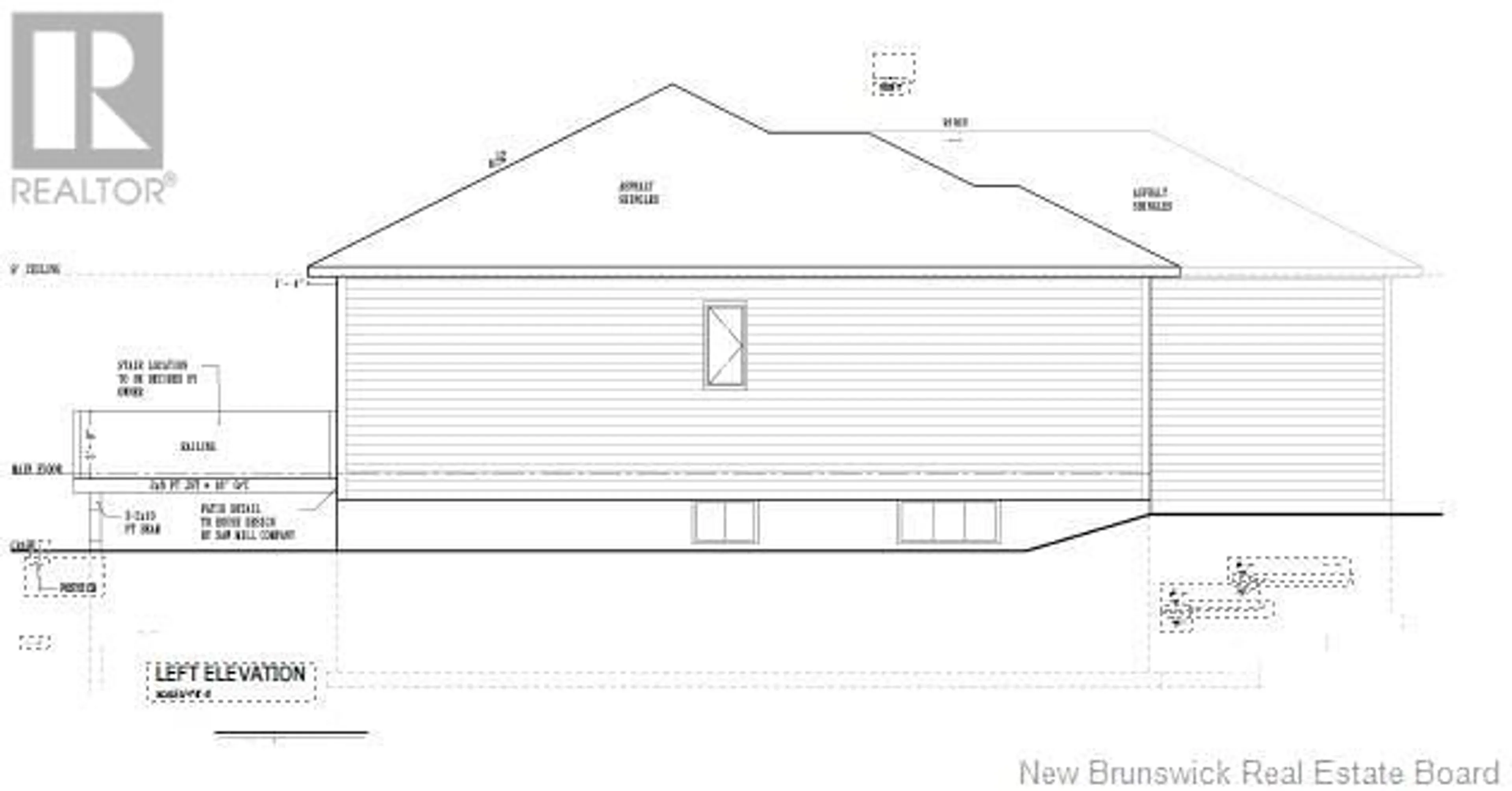 Floor plan for 43 Le Guerne Court, Moncton New Brunswick E1K0A3