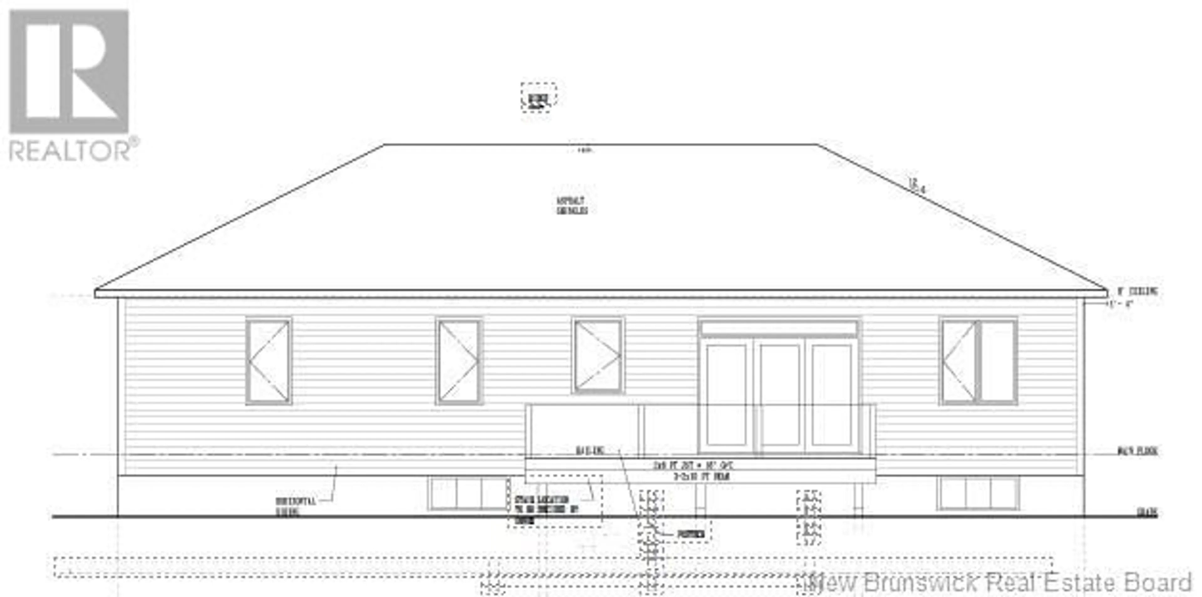 Floor plan for 43 Le Guerne Court, Moncton New Brunswick E1K0A3