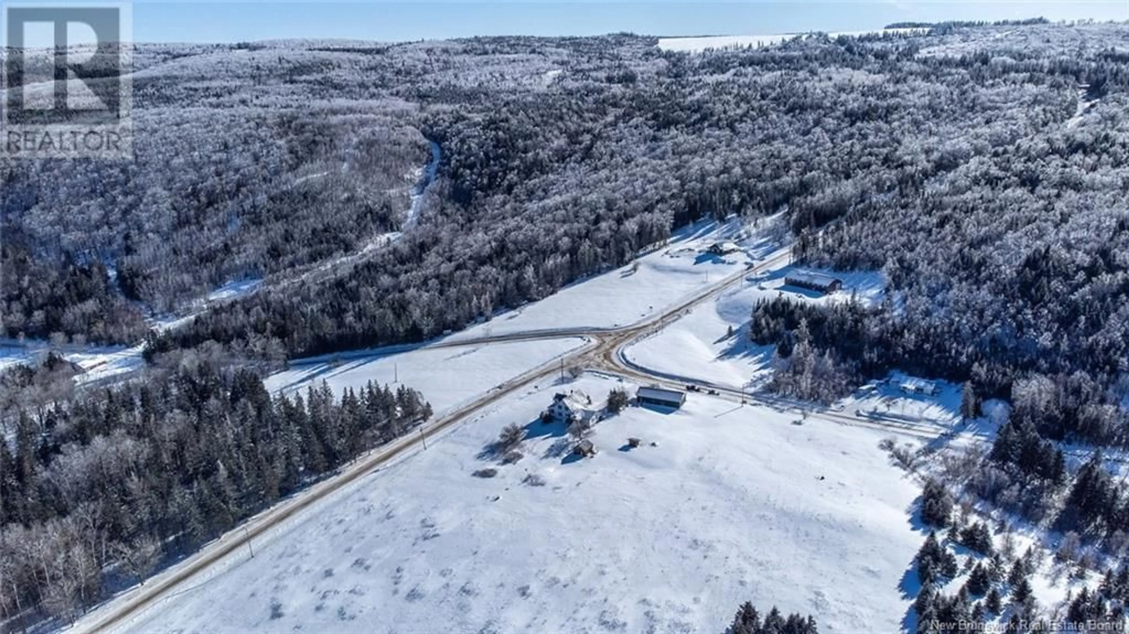 A pic from outside/outdoor area/front of a property/back of a property/a pic from drone, unknown for 414 Hillside Drive, Elgin New Brunswick E4Z1X1